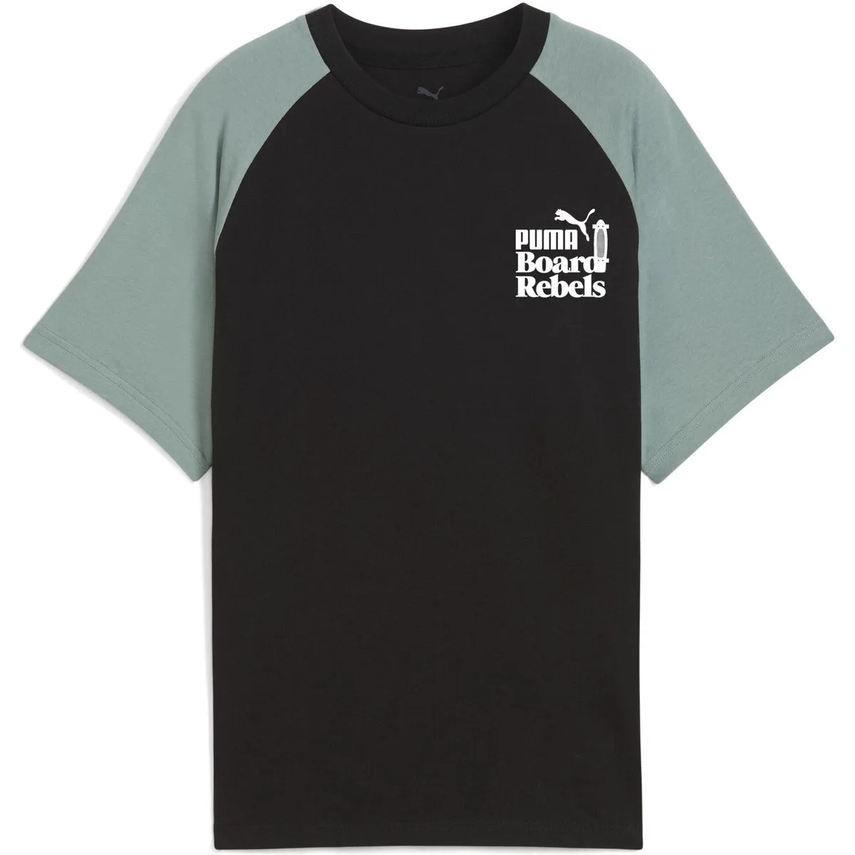 Puma Mid90S Graphic II Jungen T-Shirt, schwarz