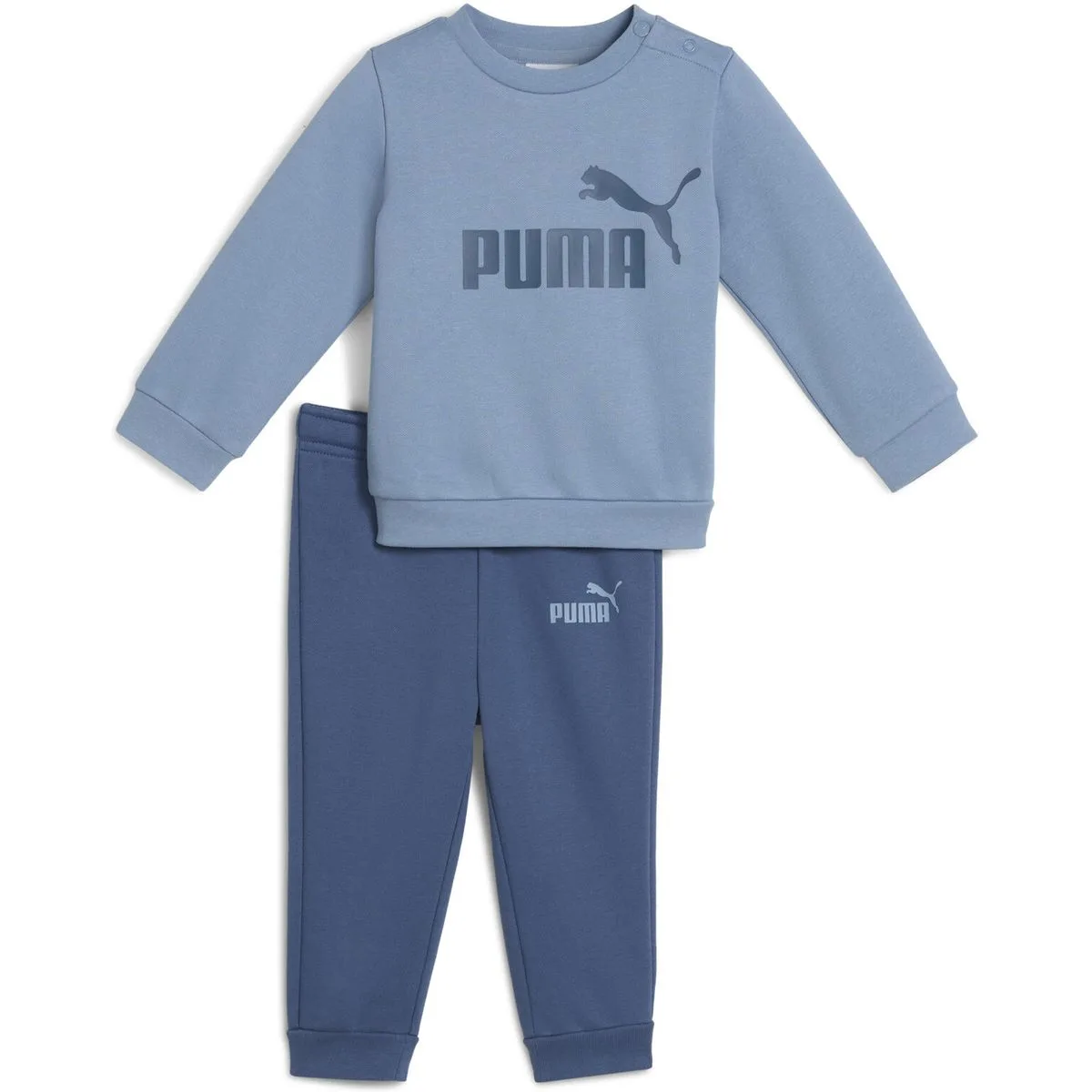 Puma Minicats ESS Crew Set FL INF Kinder Anzug, blau