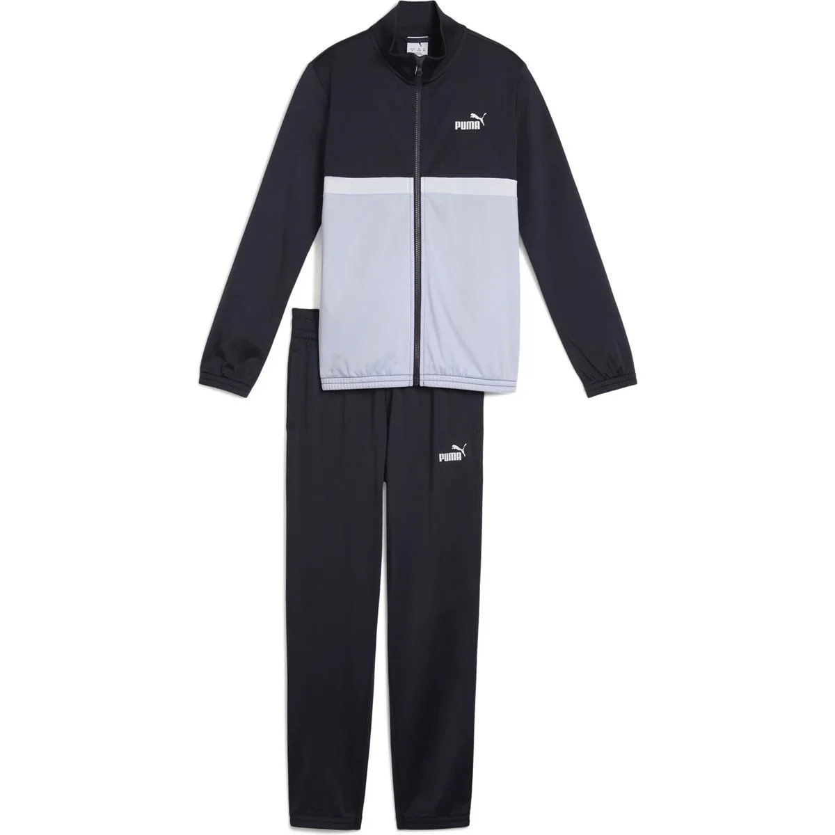 Poly Colorblock Jungen Anzug, blau 164