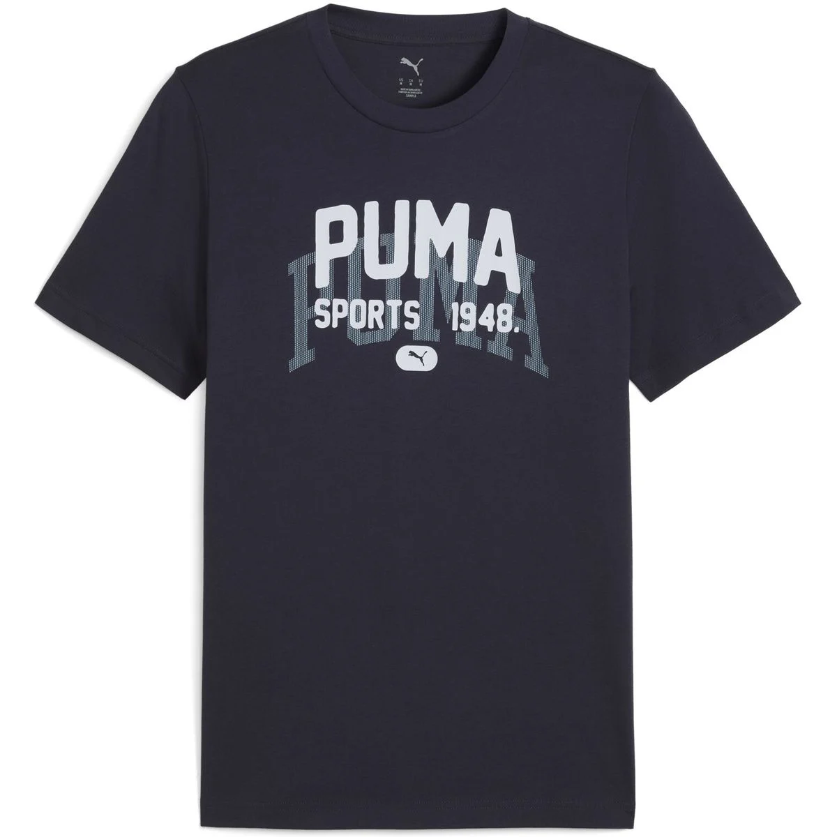 Graphic Varsity Herren T-Shirt, blau M
