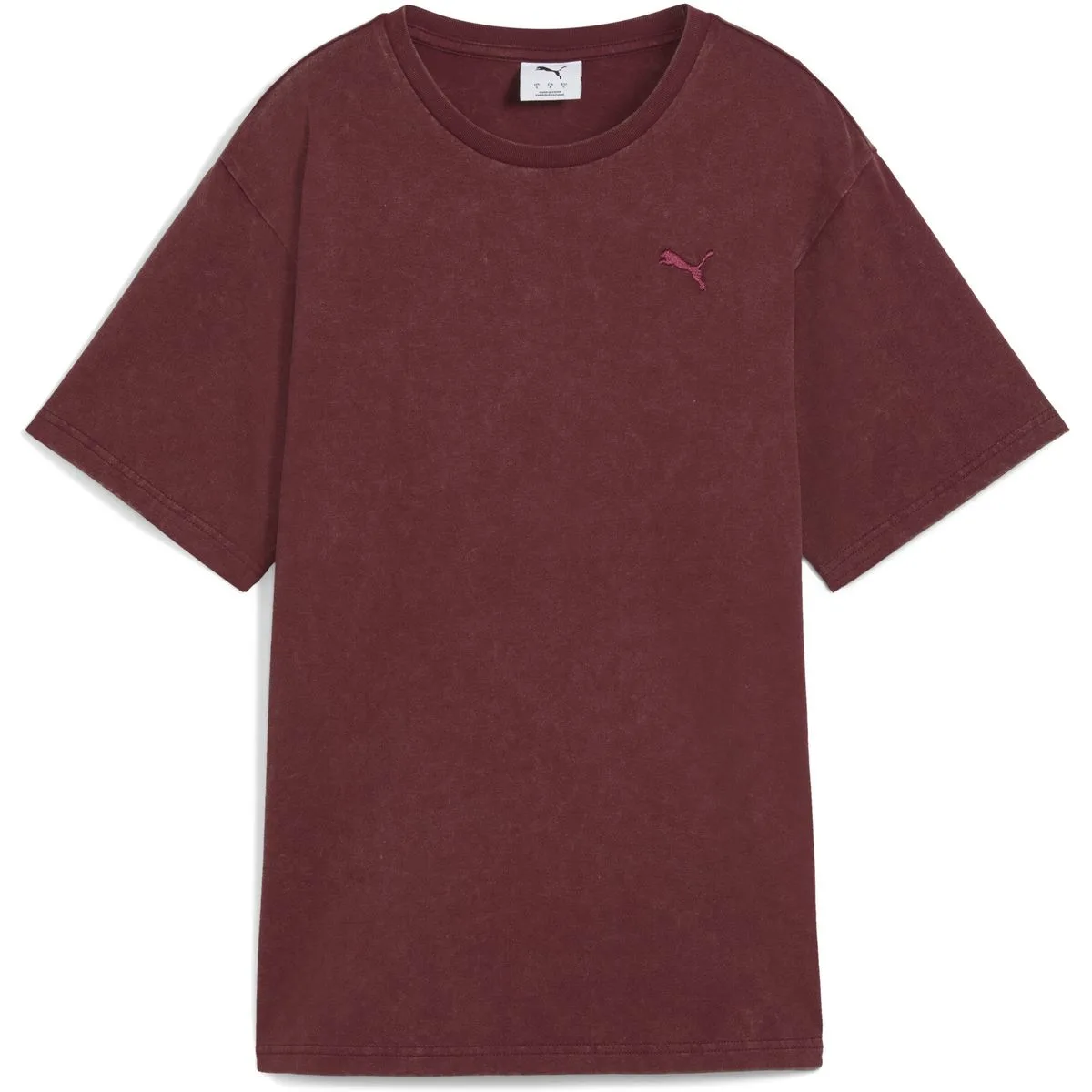 ESS Elevated Relaxed Wash Damen T-Shirt, rot L