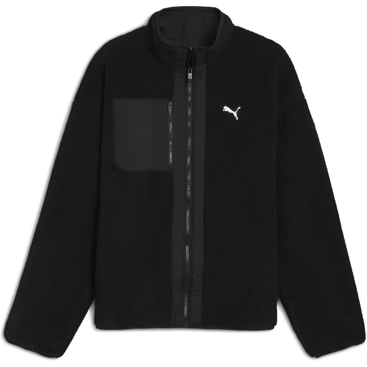 Reversible Hybrid Sherpa Herren Jacke, schwarz L
