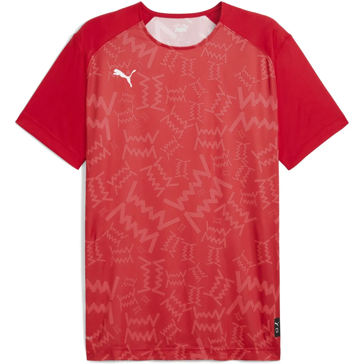 TeamJAWS Graphic Shooting Herren T-Shirt, rot M