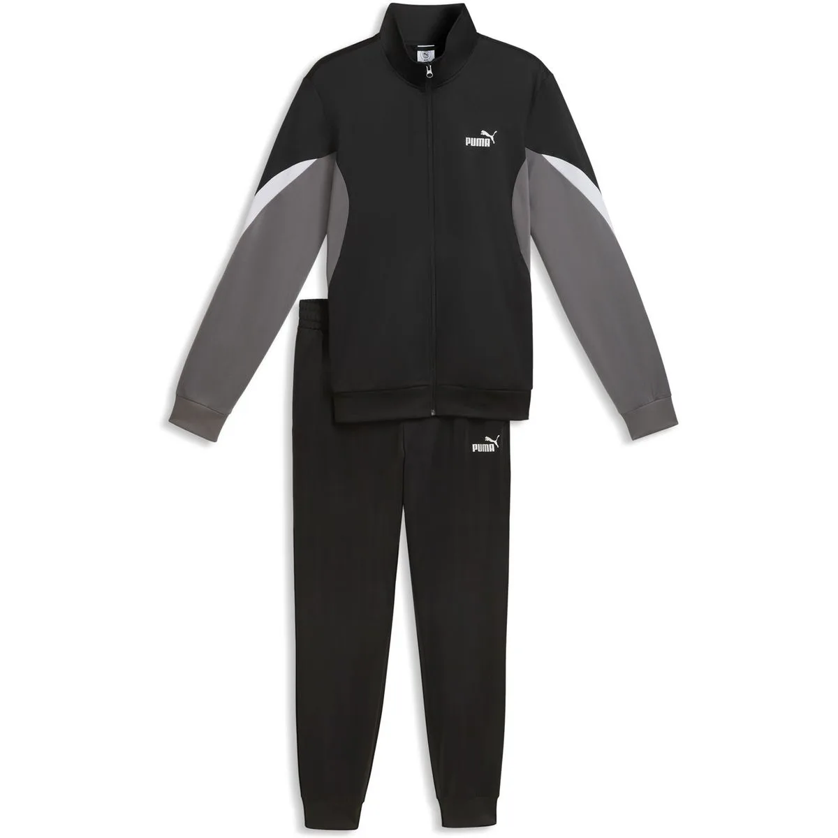ESS Block Poly Herren Jogginganzug, schwarz M