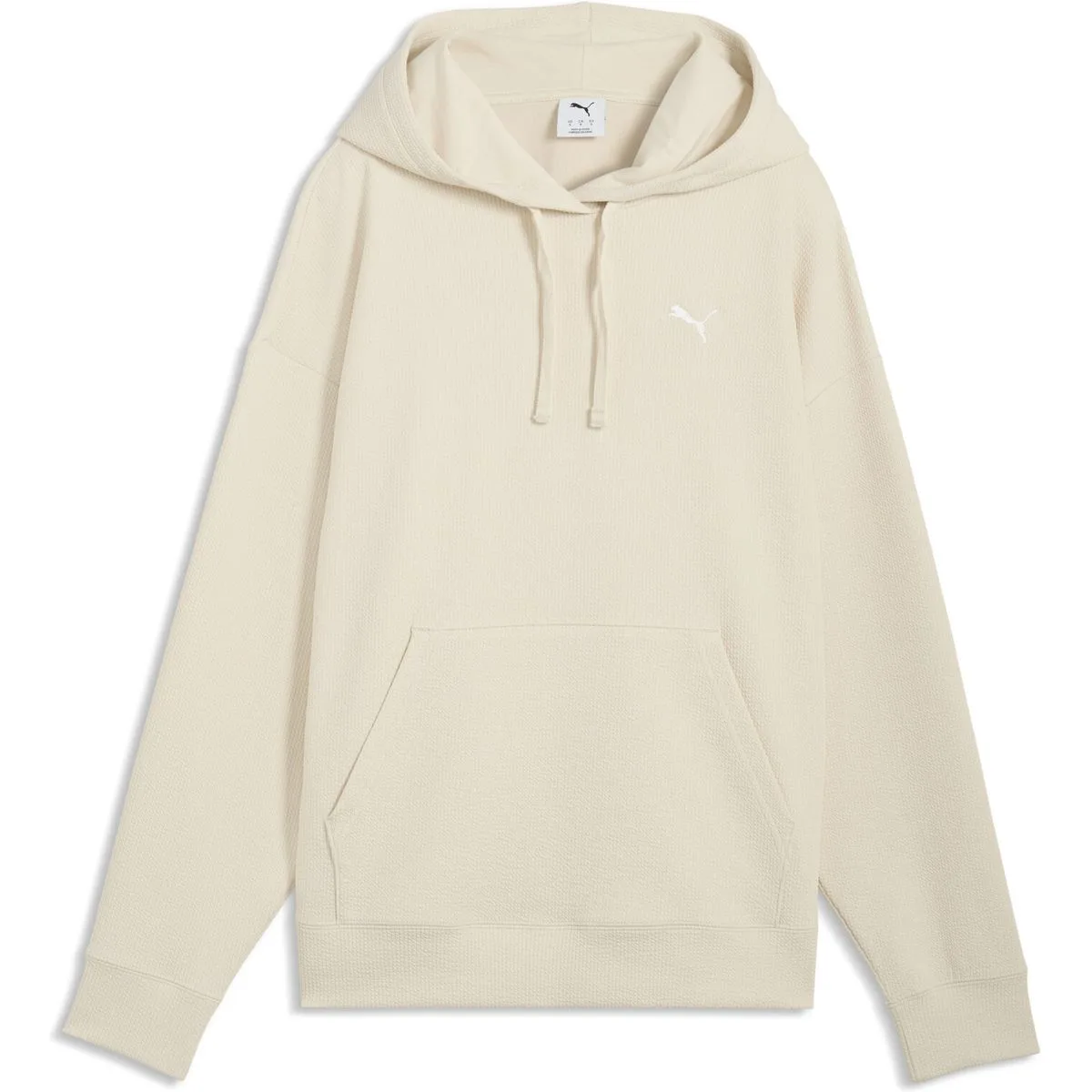 Essentials Elevated Comfort Damen Kapuzensweater, weiß S