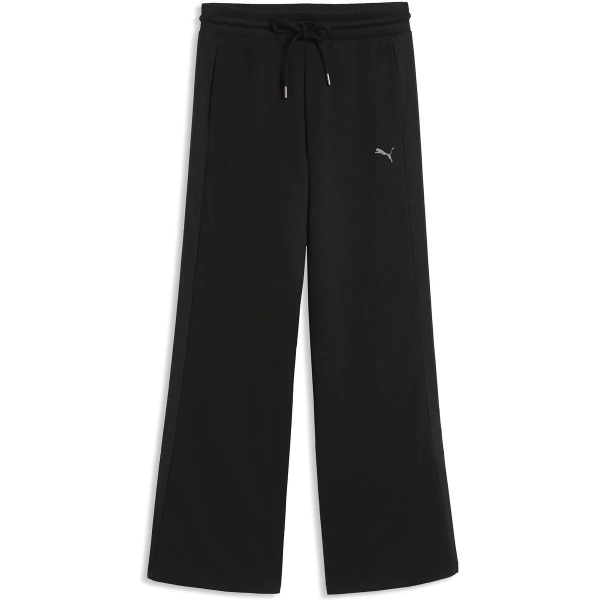 HER Comfort High-Waist Wide LEG TR Damen Jogginghose, schwarz L