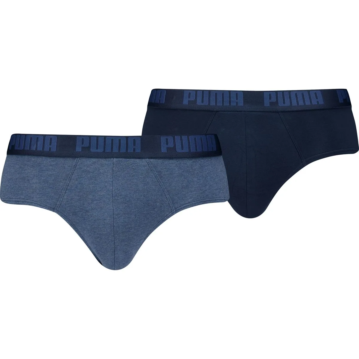 Puma Retrobriefs 2-er Pack Herren Unterhose, blau