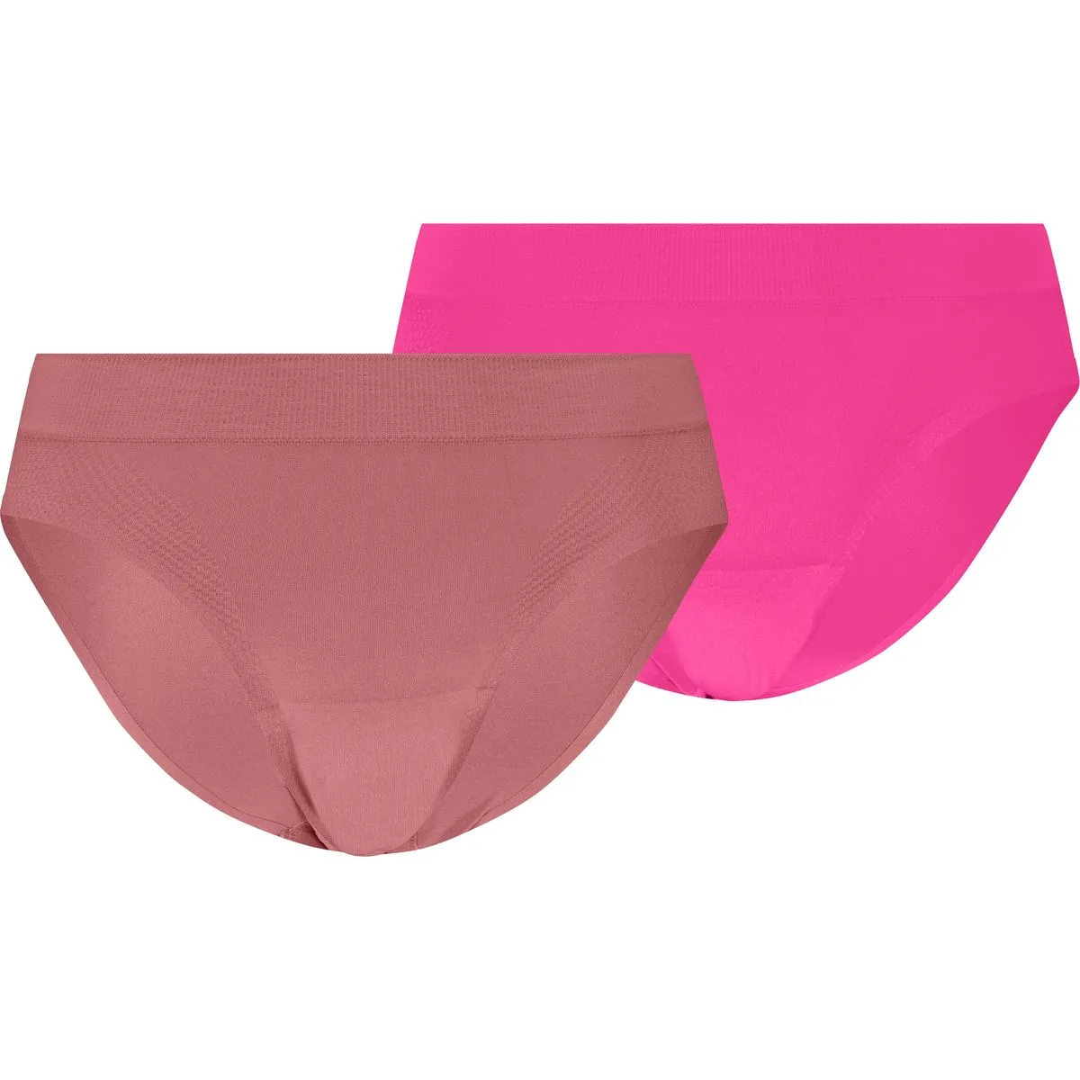 D Knit Sport Briefs 2er-Pack Damen Unterhose, pink XS