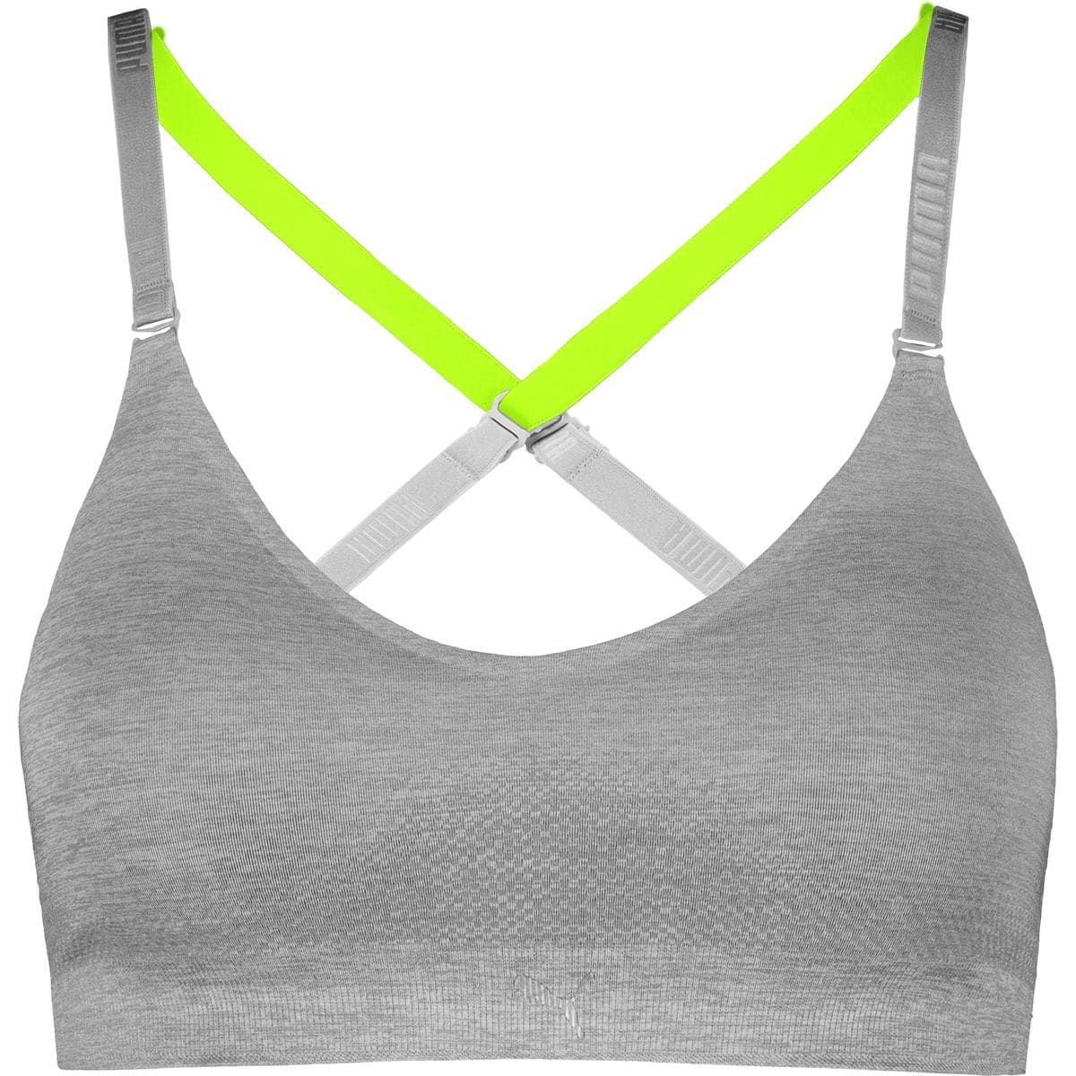 Puma 3D Knit Sport Triangle Damen Top, grau Image