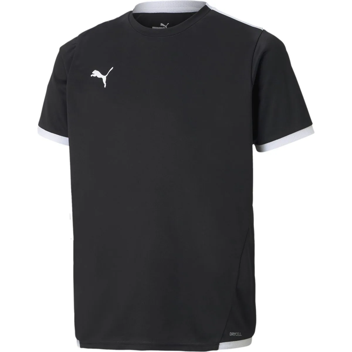 TeamLIGA Kinder Trikot, schwarz 140