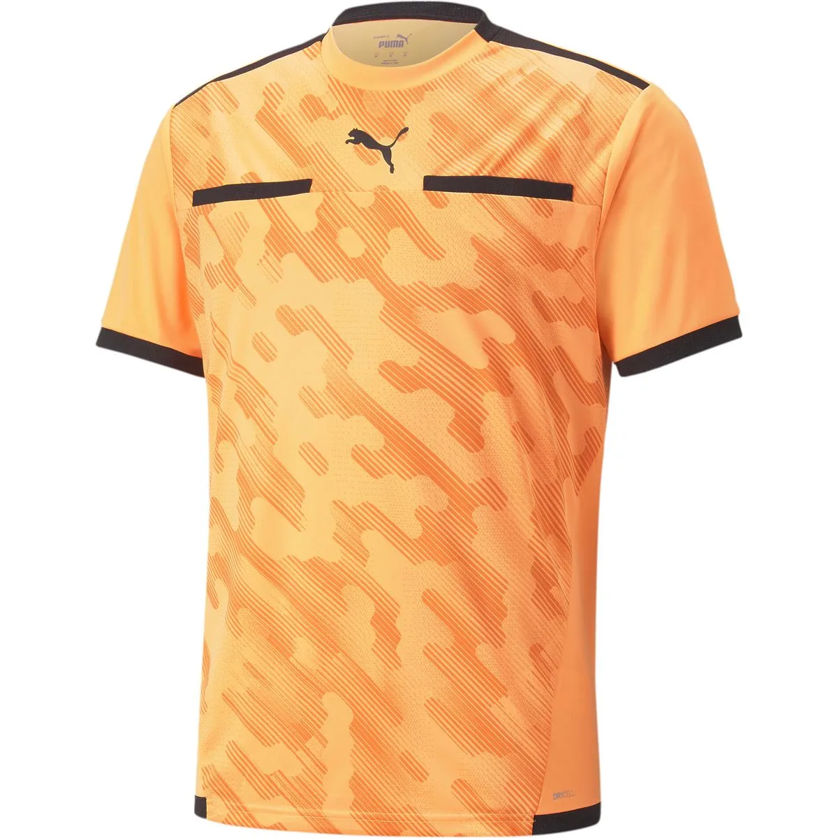 TeamLIGA Referee Herren Schiedsrichterhemd, orange L