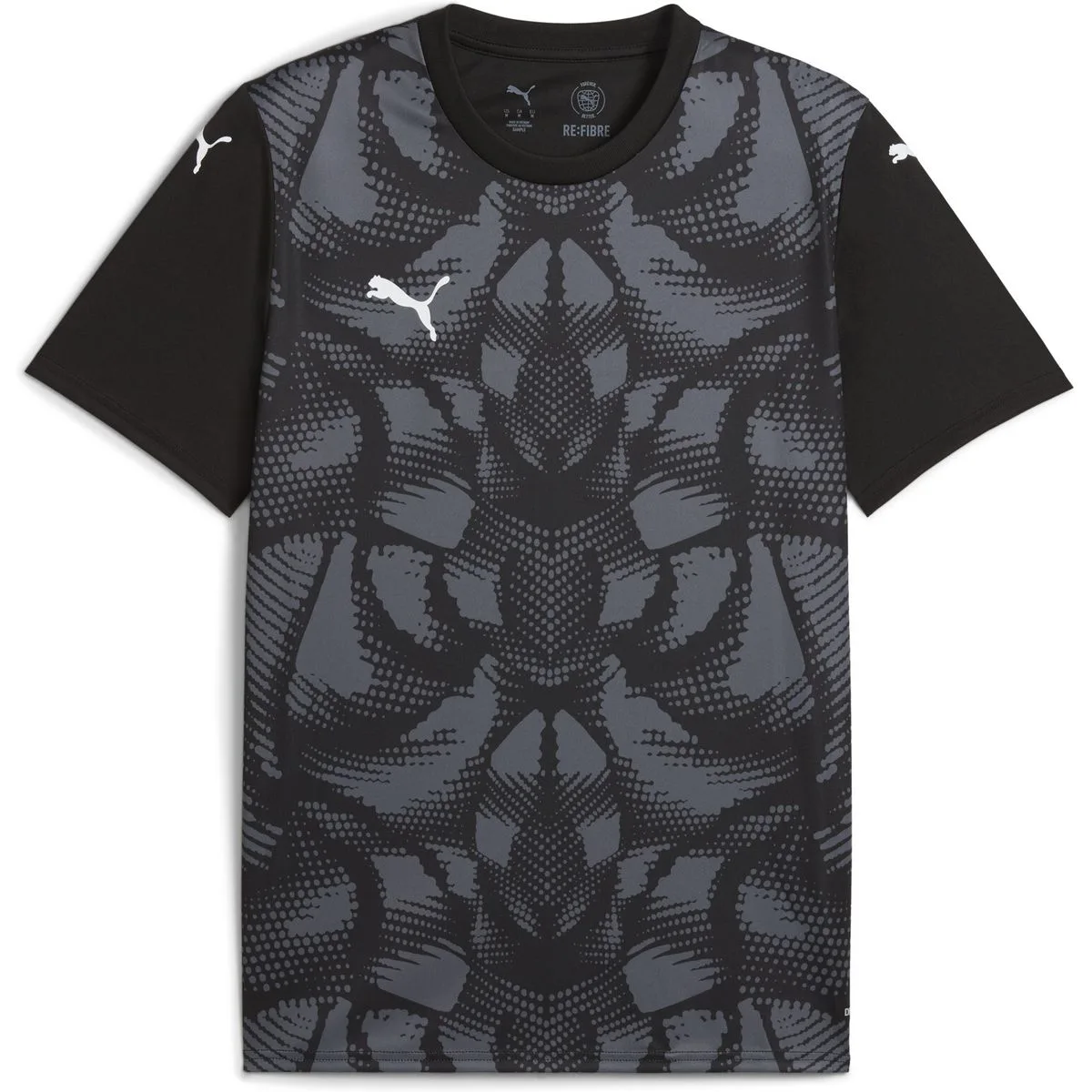Puma Teamultimate Jersey – Schwarz/Weiß, Größe S, Slim Fit