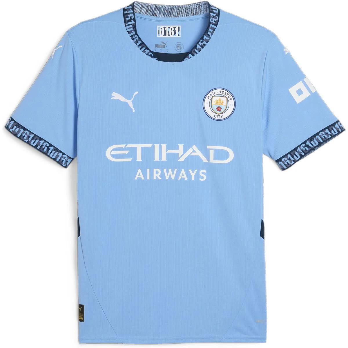 Manchester City Home Replica Herren Trikot, blau M