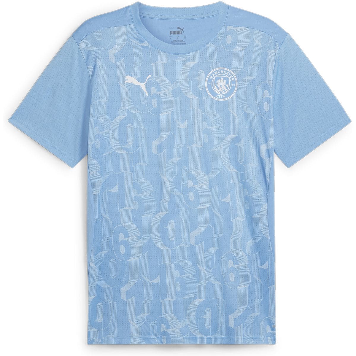 Manchester City Prematch Herren Trikot, blau XL