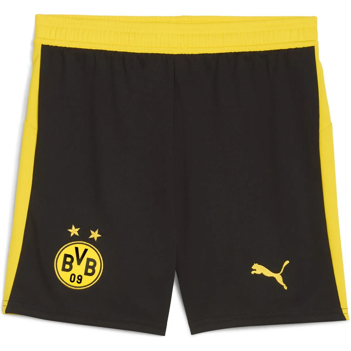 Puma Borussia Dortmund Replica w/ blocking Kinder Shorts, schwarz 4069157324366