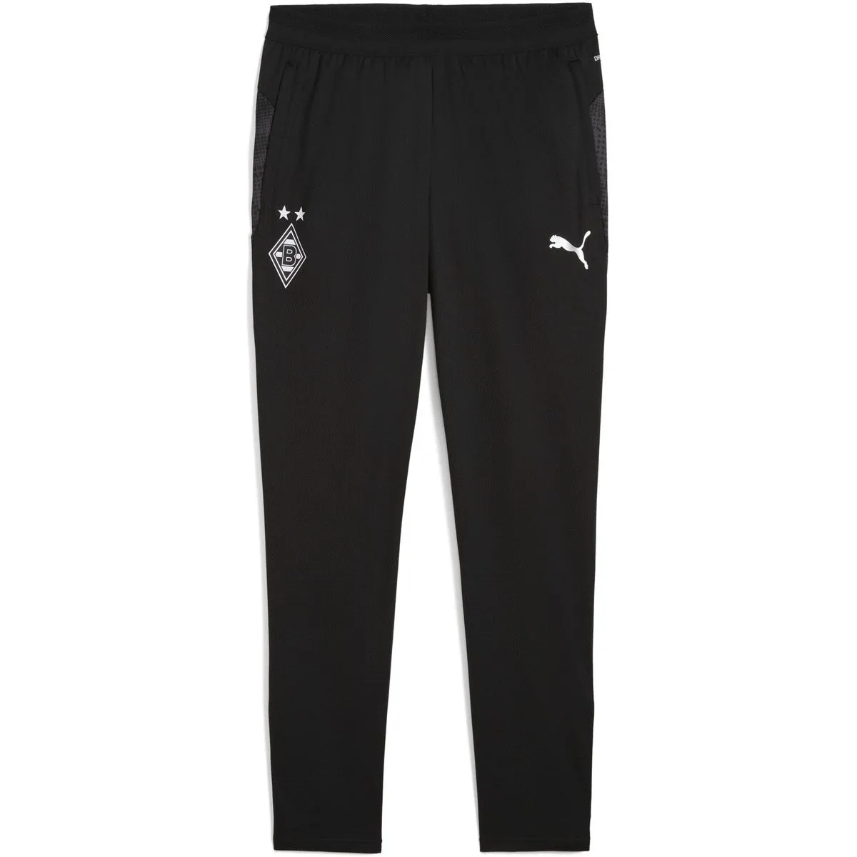 Puma Borussia Mönchengladbach Training w/ pockets Herren Fußballhose, schwarz 4069157318747