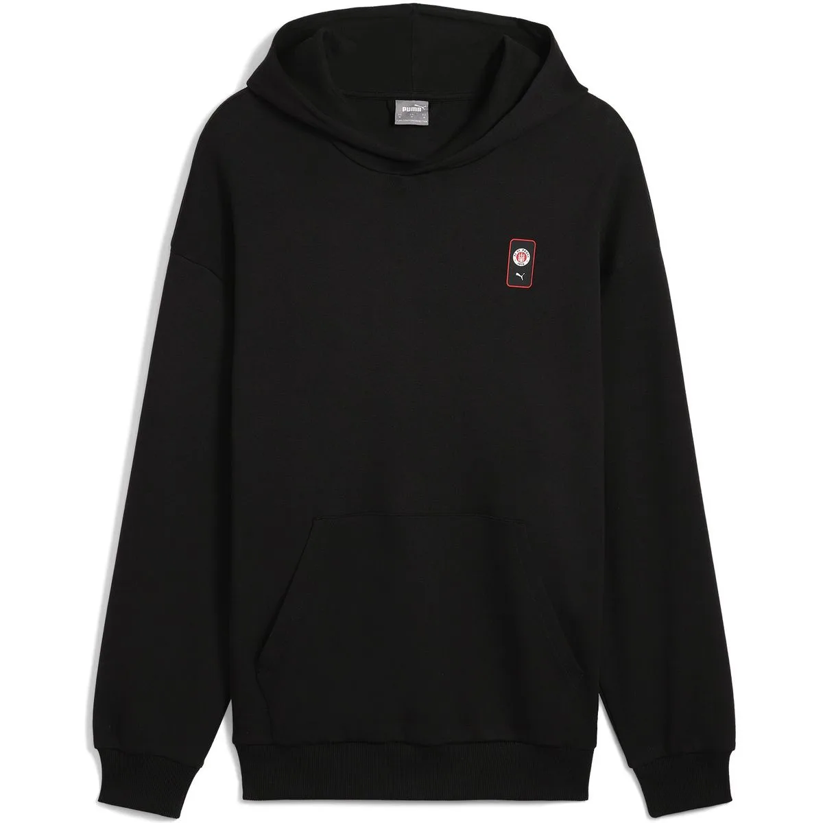 FC St. Pauli Retro Graphic Herren Kapuzensweater, schwarz XXL