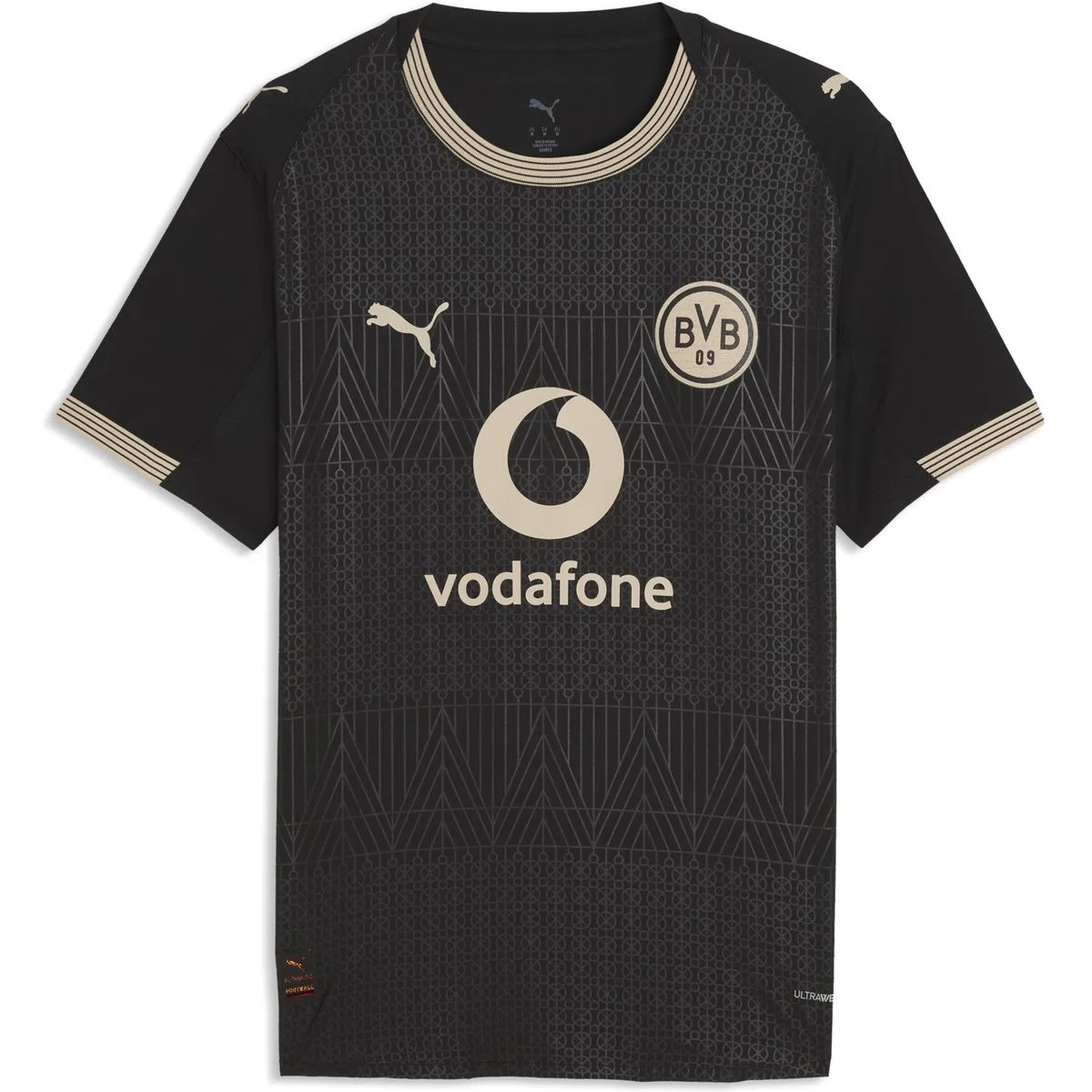 Borussia Dortmund Special Edition Authentic Herren T-Shirt, schwarz M