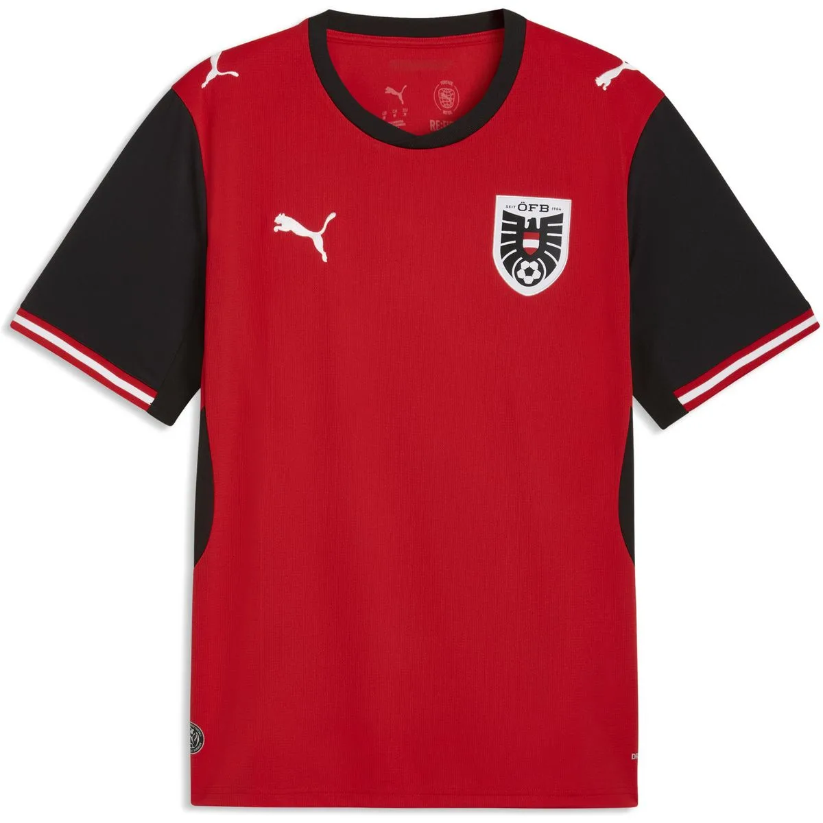 Österreich Home Replica Herren T-Shirt, rot L
