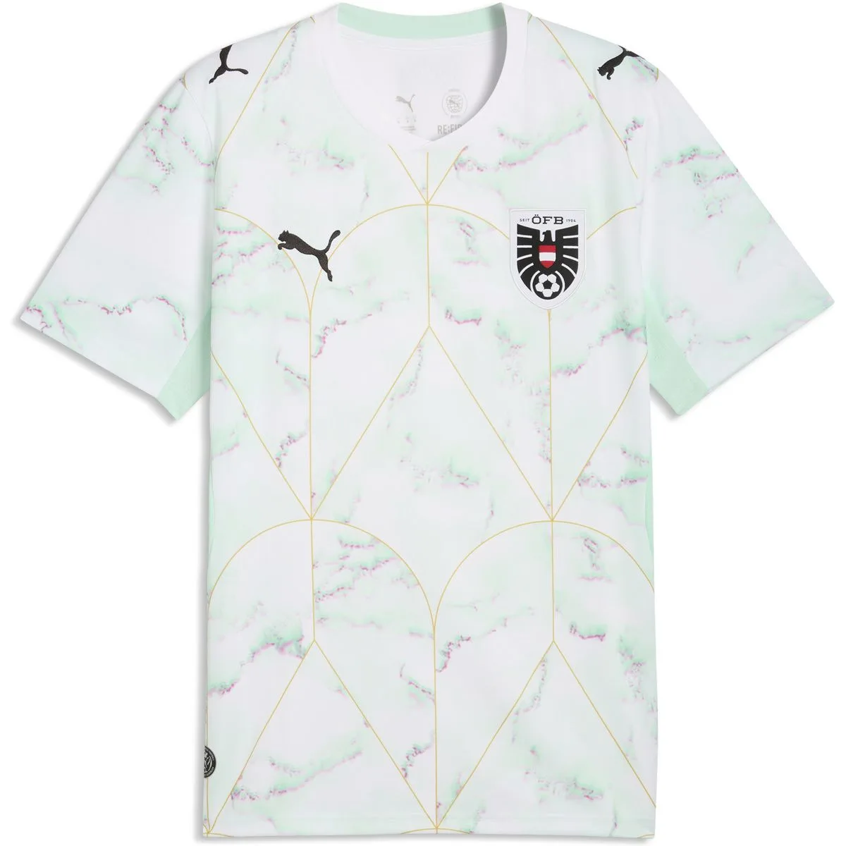 Österreich Away Replica Herren T-Shirt, weiß S