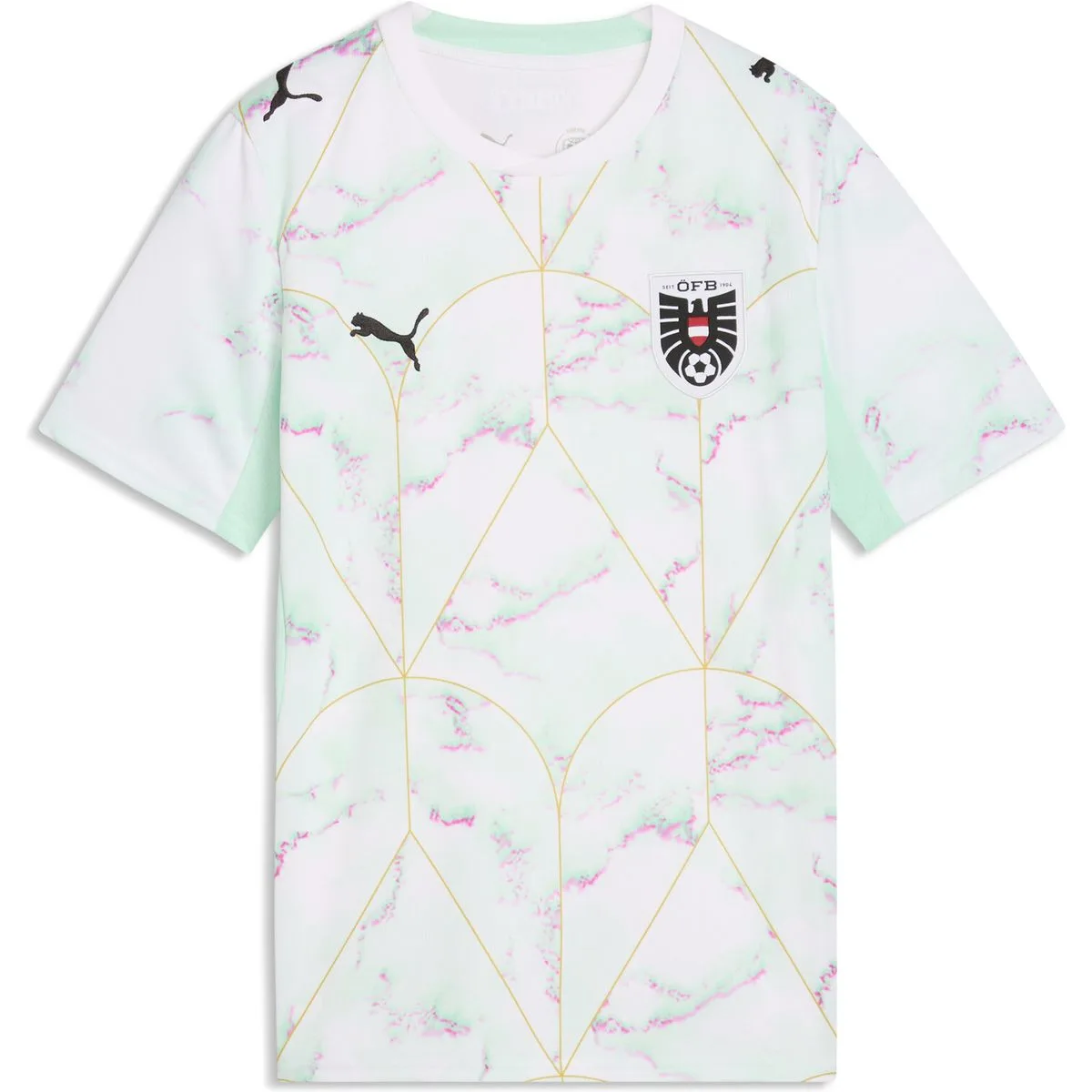 Österreich Away Replica Kinder T-Shirt, weiß 152