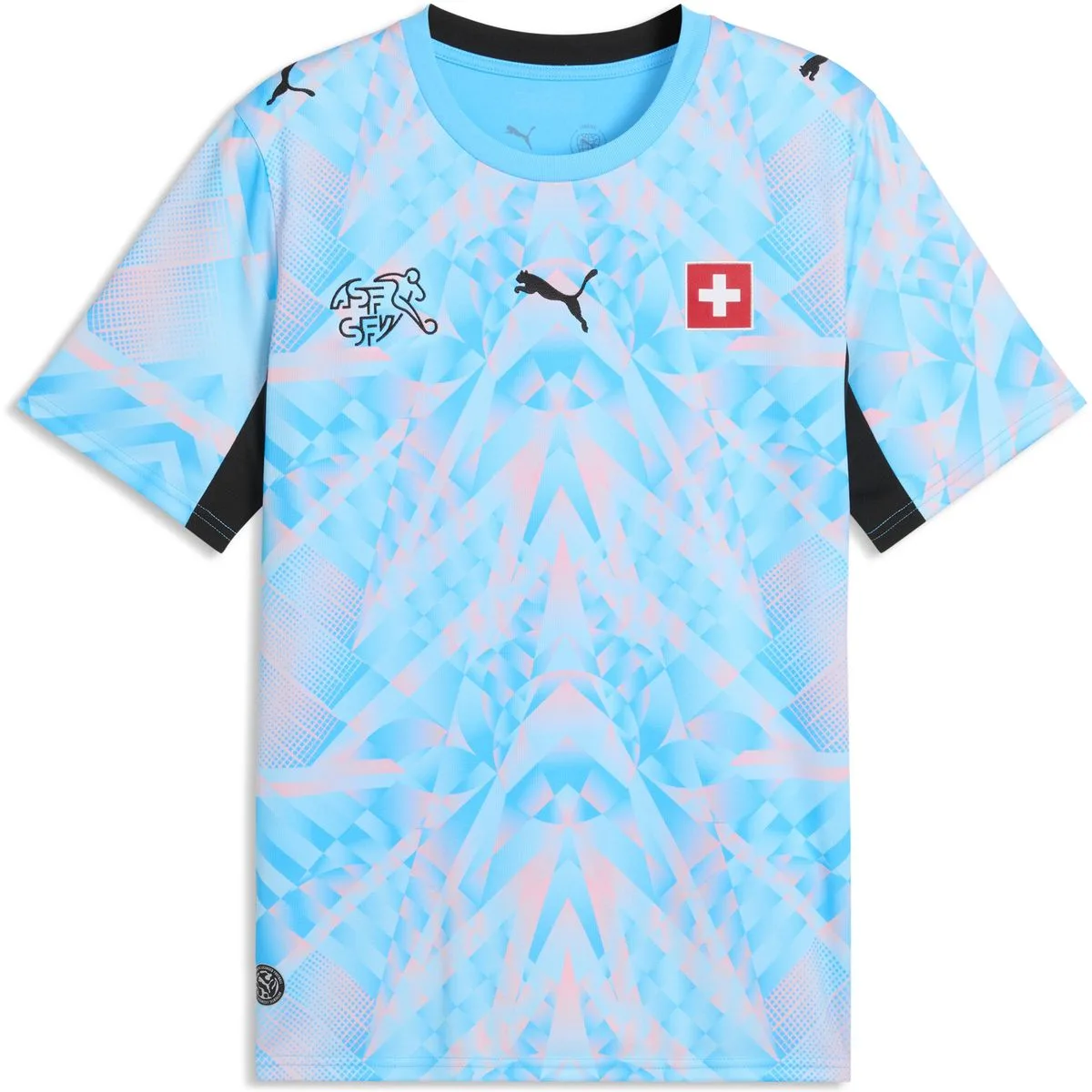 Schweiz Replica Match GK Herren T-Shirt, blau S