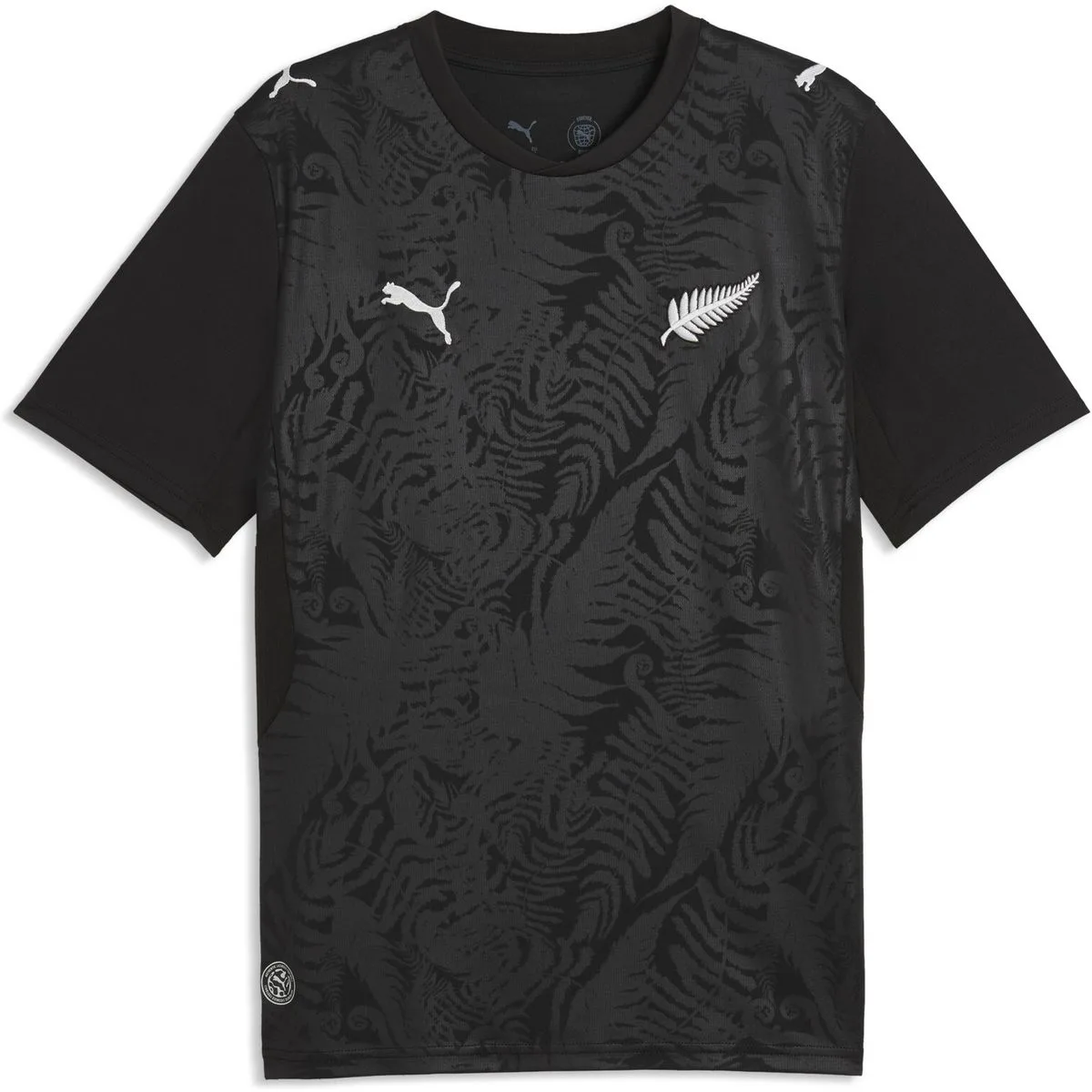 NZ Home Replica Herren T-Shirt, schwarz M