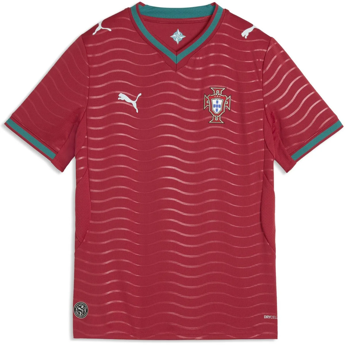 Portugal Home Replica Kinder T-Shirt, rot 152