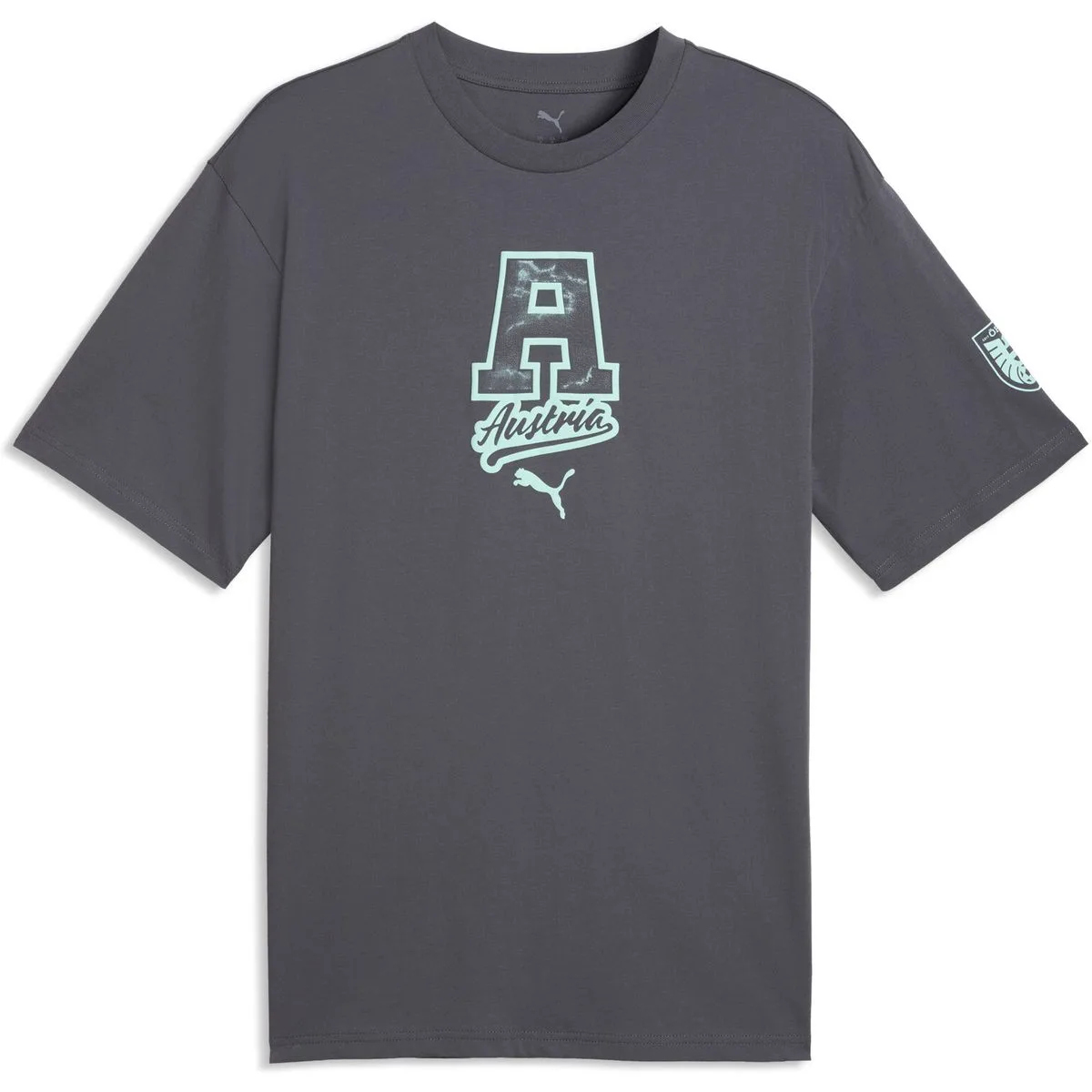 Österreich Ftblculture Relaxed Herren T-Shirt, grau M