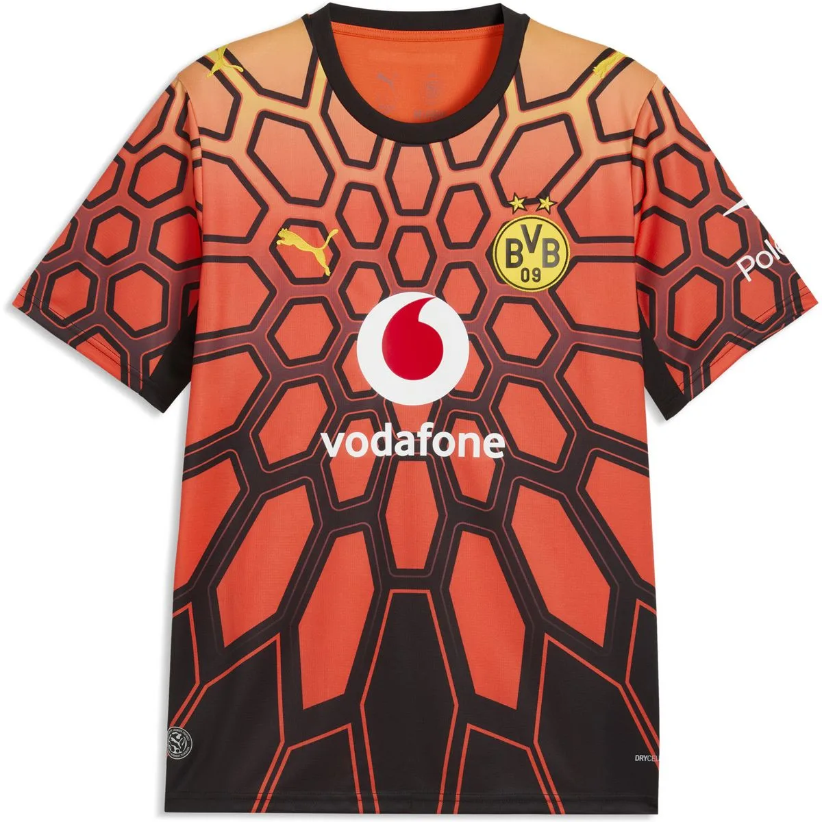 Borussia Dortmund Replica GK Herren T-Shirt, orange XL
