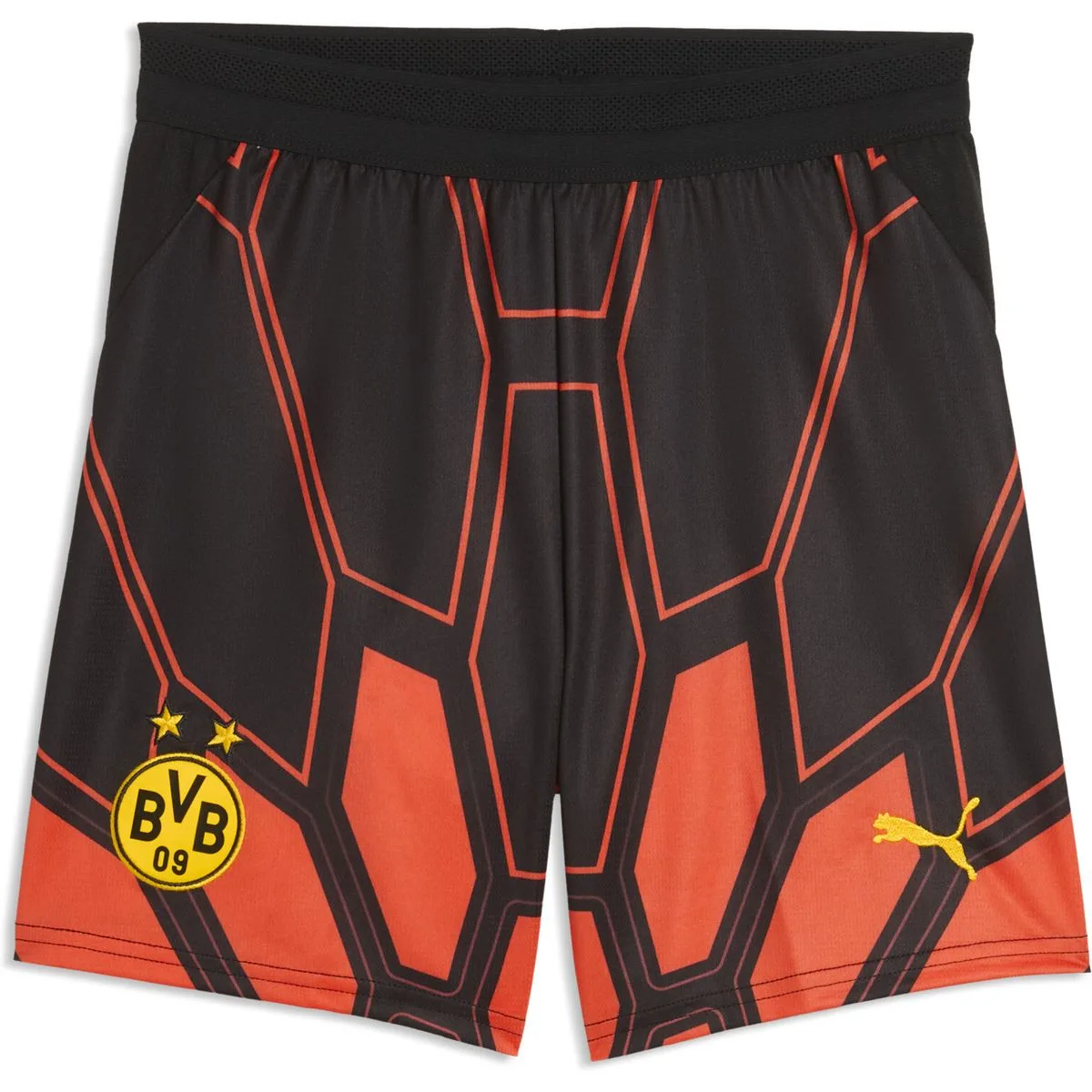 Borussia Dortmund Replica GK Kinder Shorts, orange 140