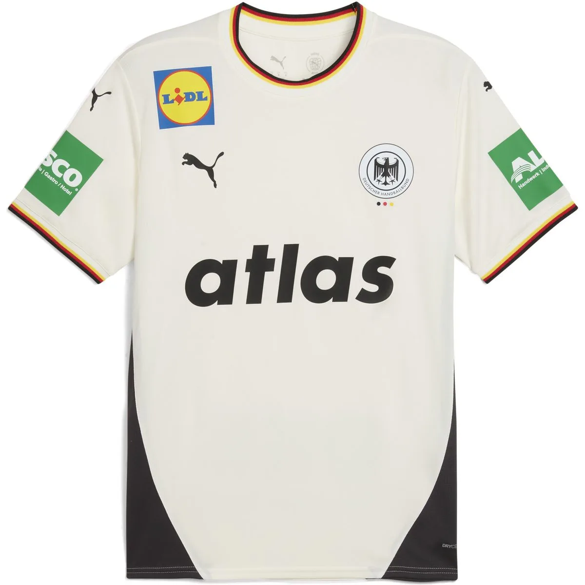 DHB Handball Home Herren T-Shirt, weiß M