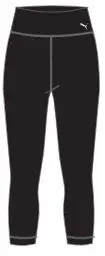 Puma 3/4 Damen Strumpfhose, schwarz