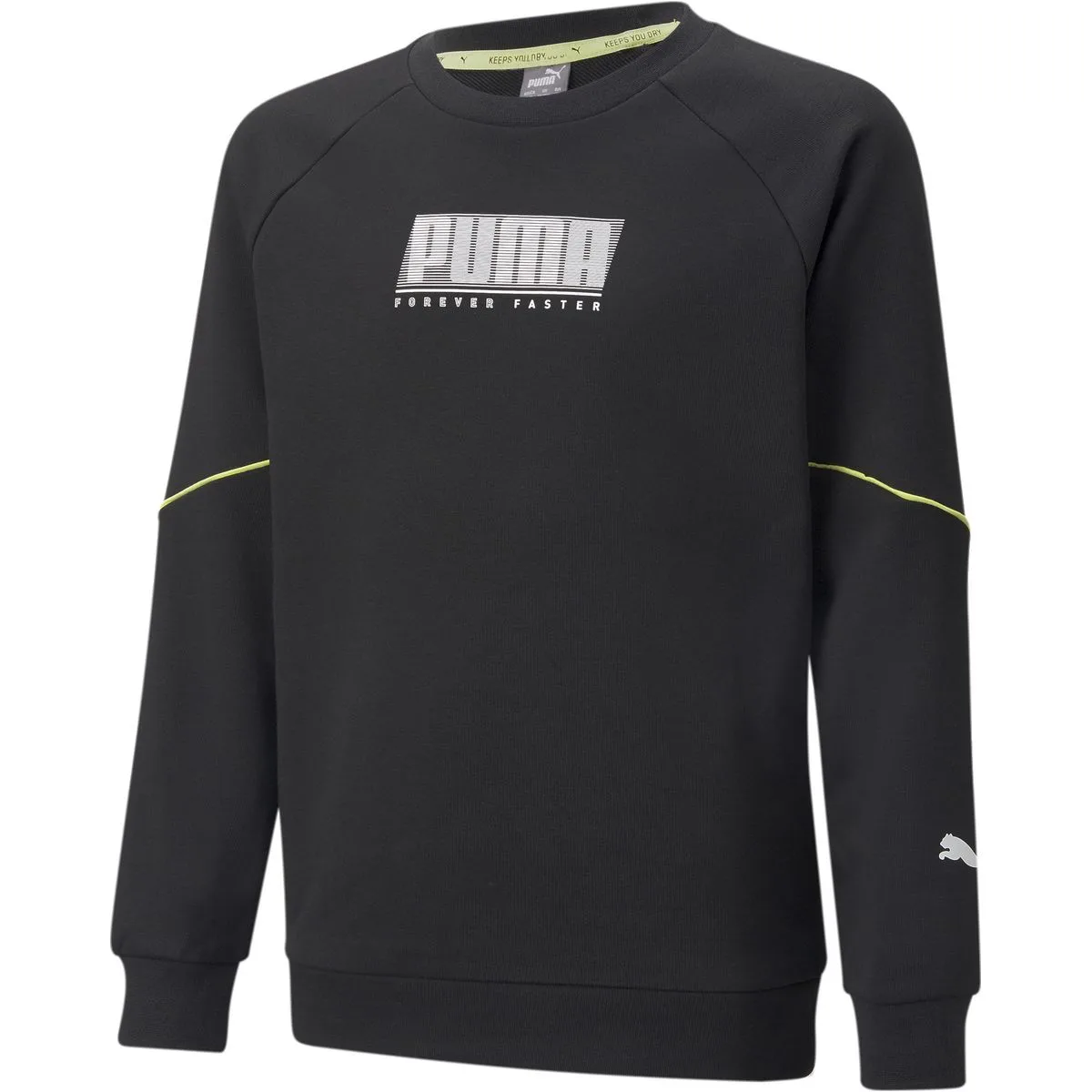 Active Sports Crew TR B Jungen Sweatshirt, schwarz 128