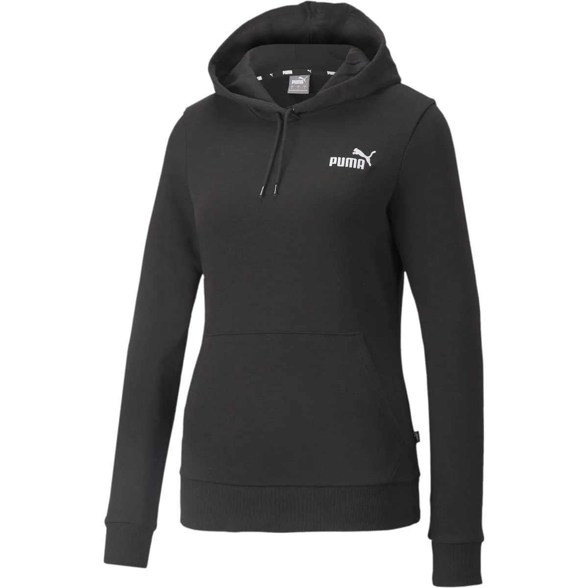 Ess+ Embroidery TR Damen Kapuzensweater, schwarz S