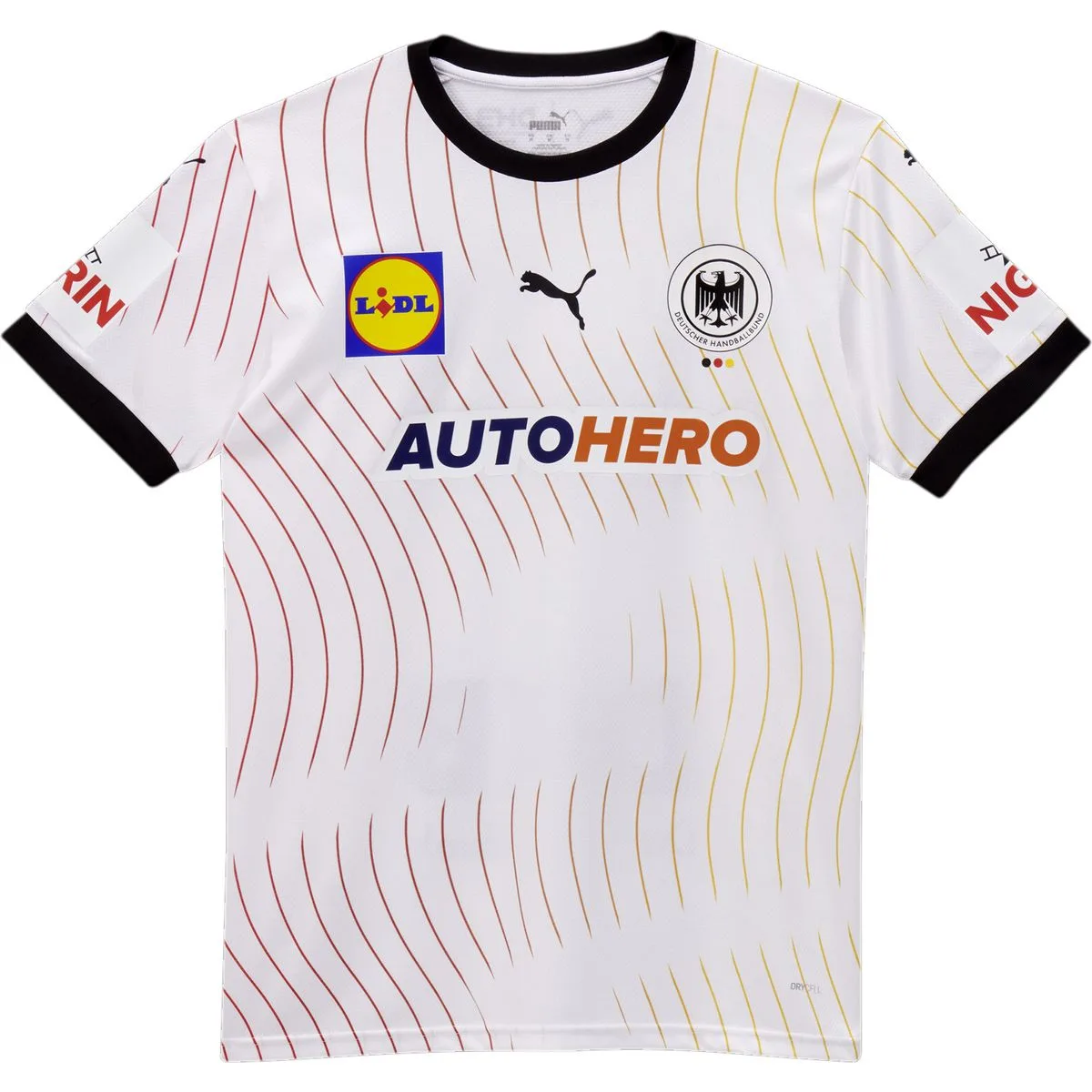 DHB Home with Sponsor Herren T-Shirt, weiß XL