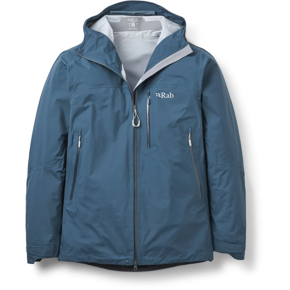 Firewall Mountain Herren Regenmantel, blau XXL