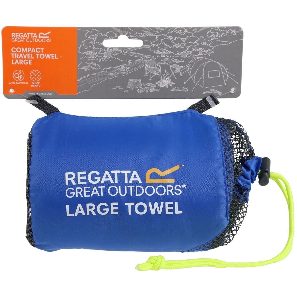 Regatta Travel Towel Lrg Handtuch, blau