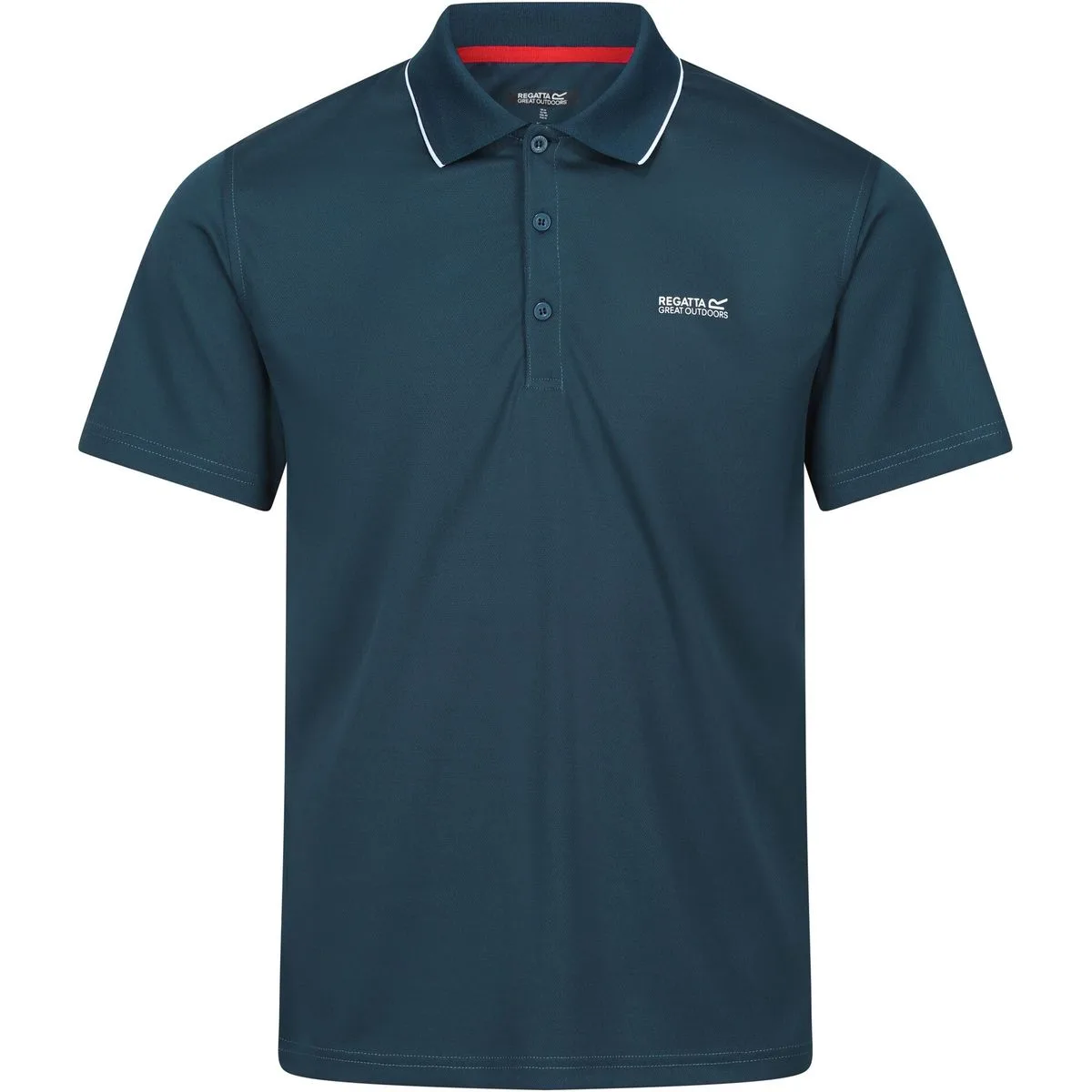 Regatta Maverik V Herren Poloshirt, blau