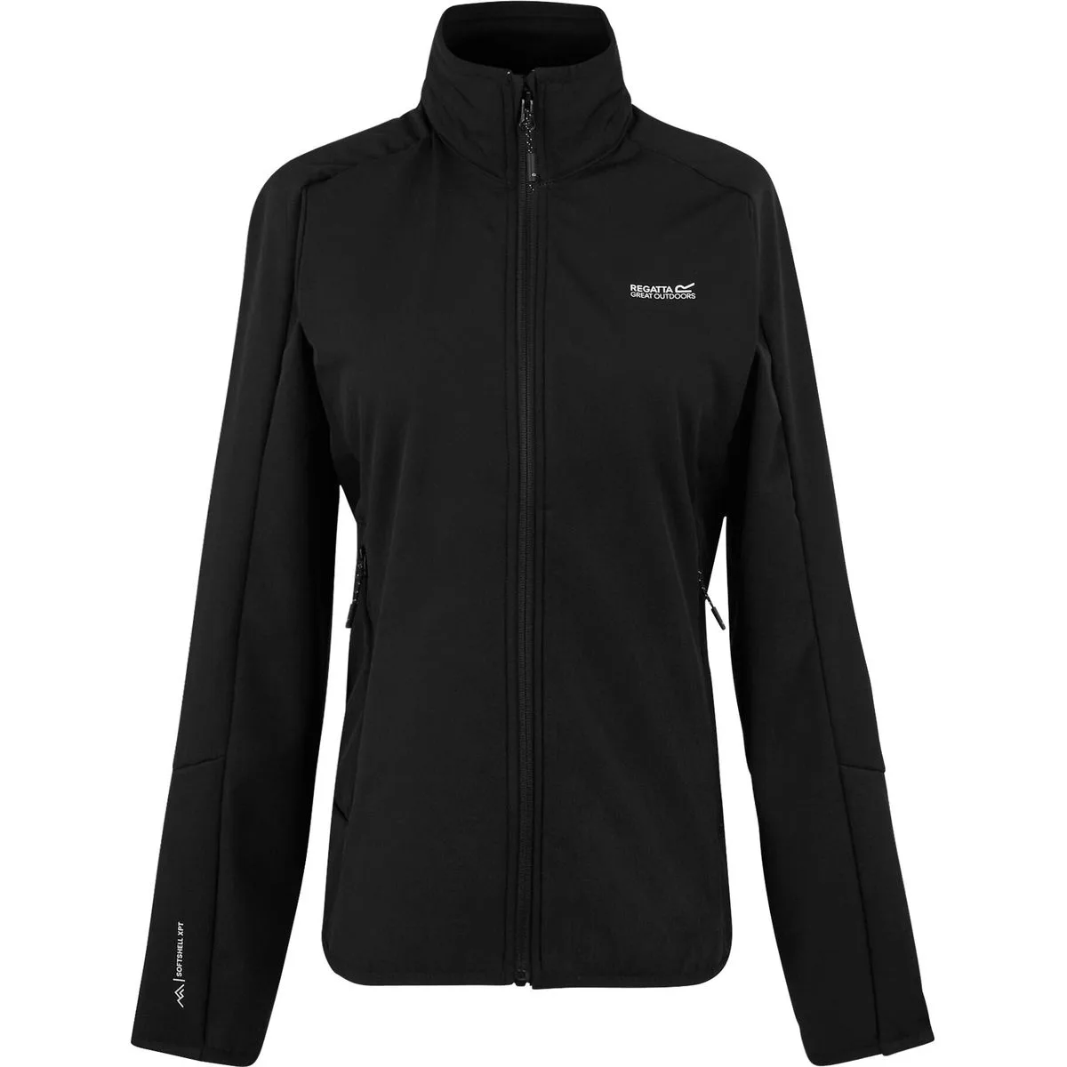 Moutdale Damen Funktionsjacke, schwarz 40