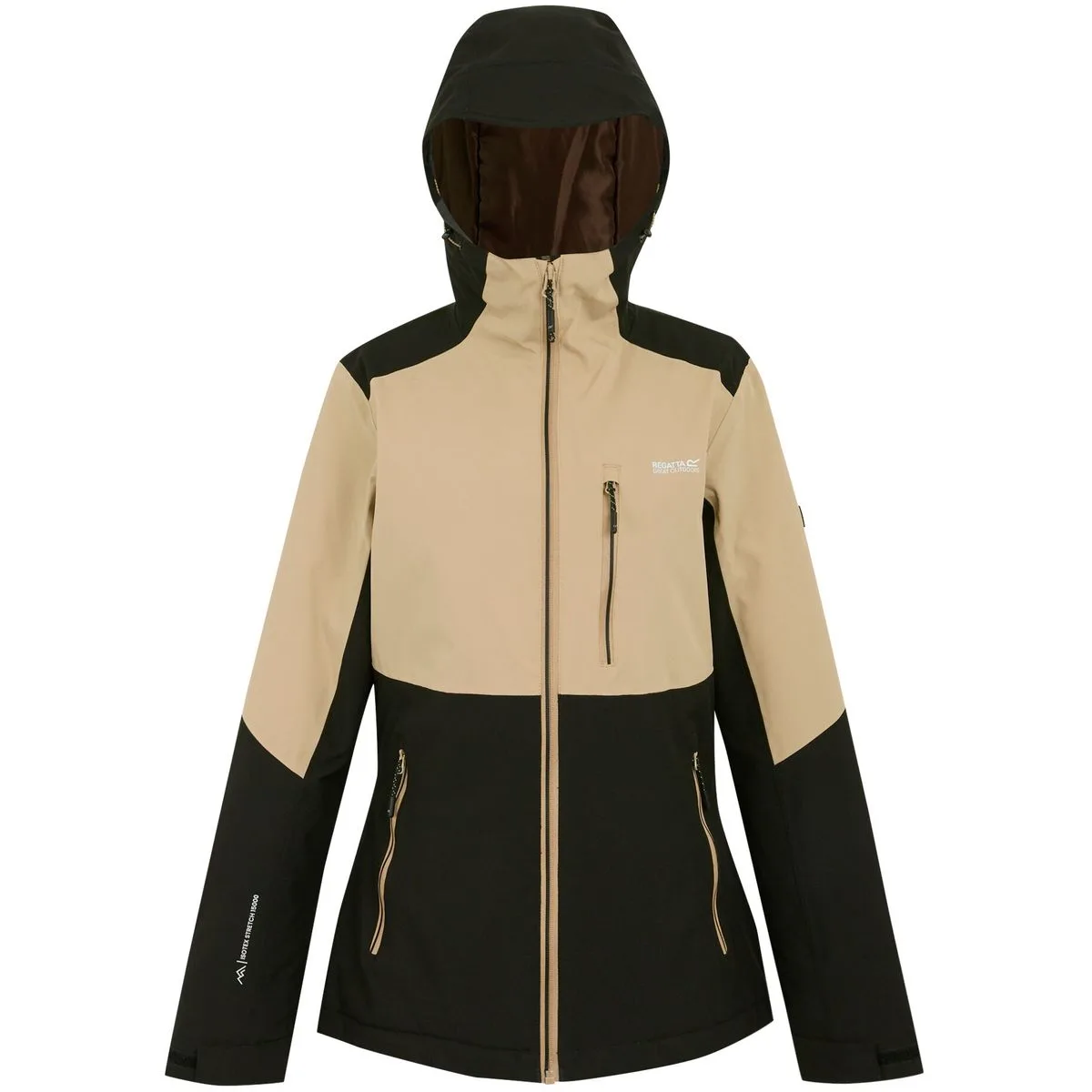 Kelora Damen Funktionsjacke, schwarz 40