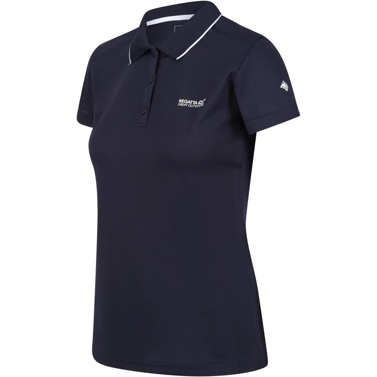 Regatta Maverick V Damen Poloshirt, blau