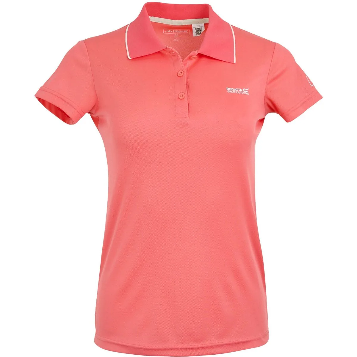 Maverick V Damen Poloshirt, rot 44