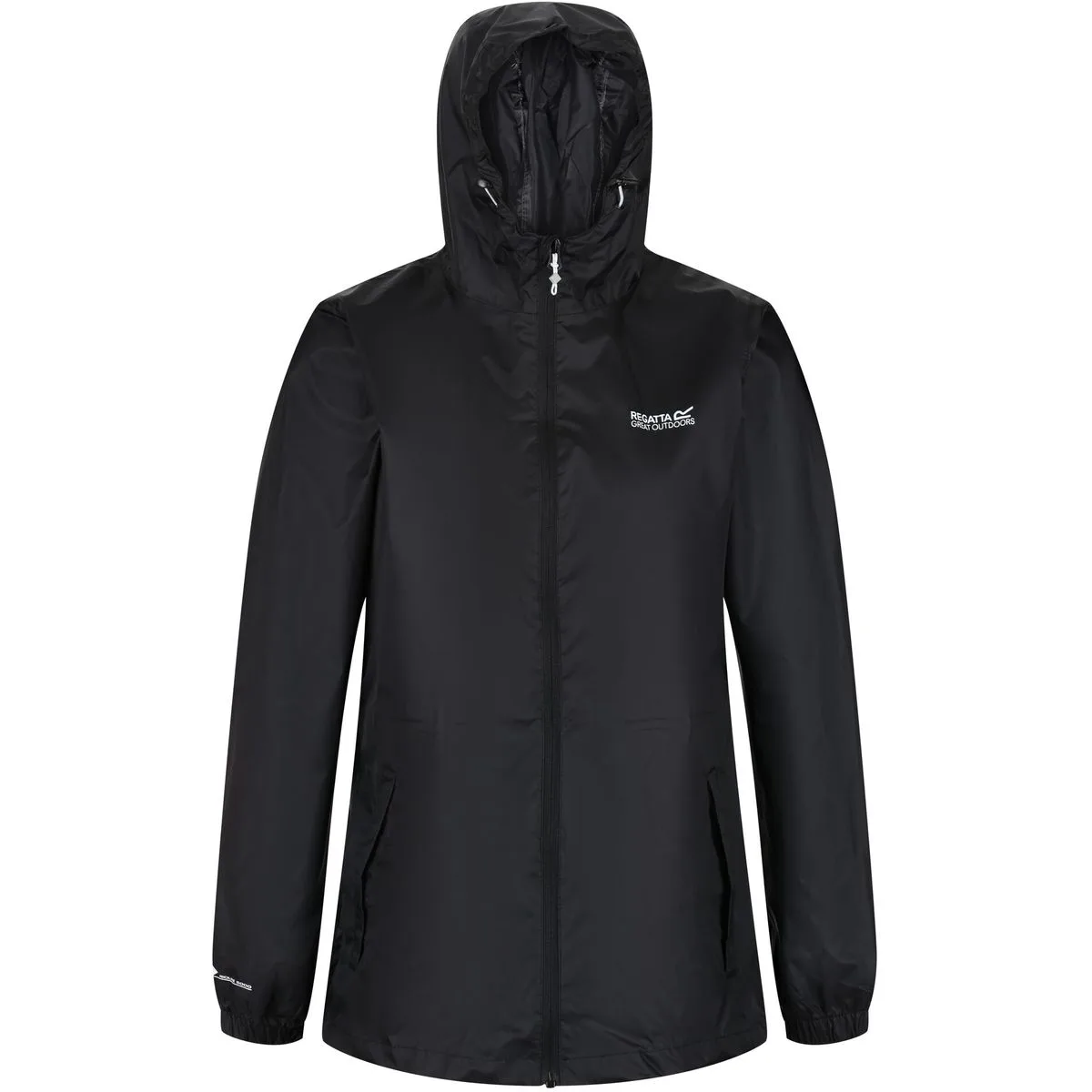 Pk It III Damen Regenjacke, schwarz 36