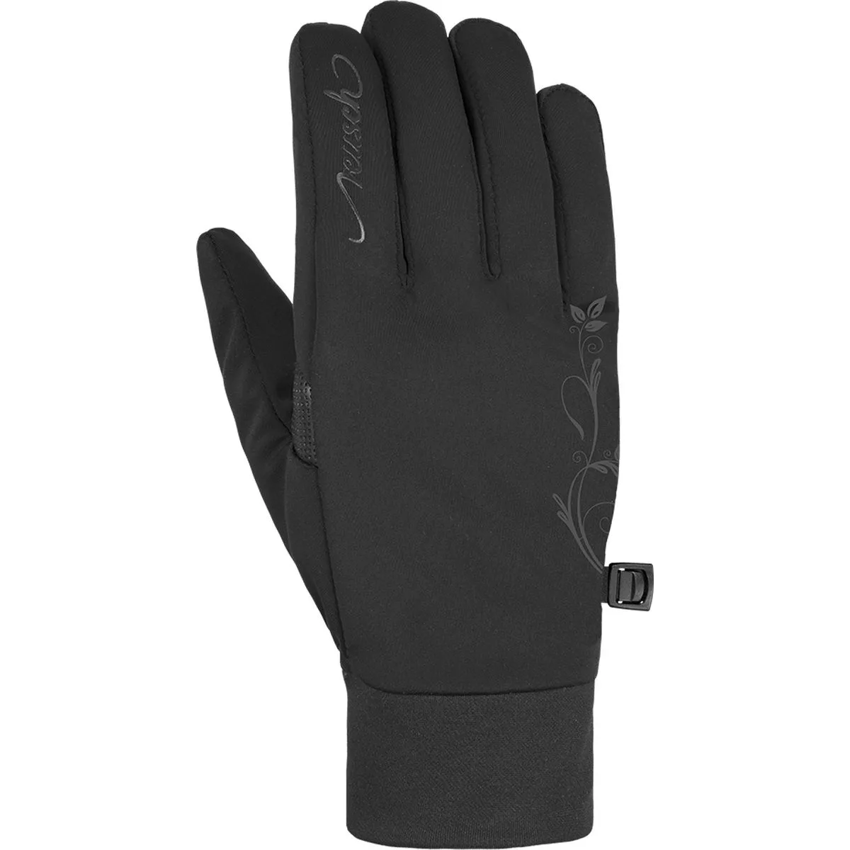 Saskia Touchtec Damen Fingerhandschuhe, schwarz 6,5