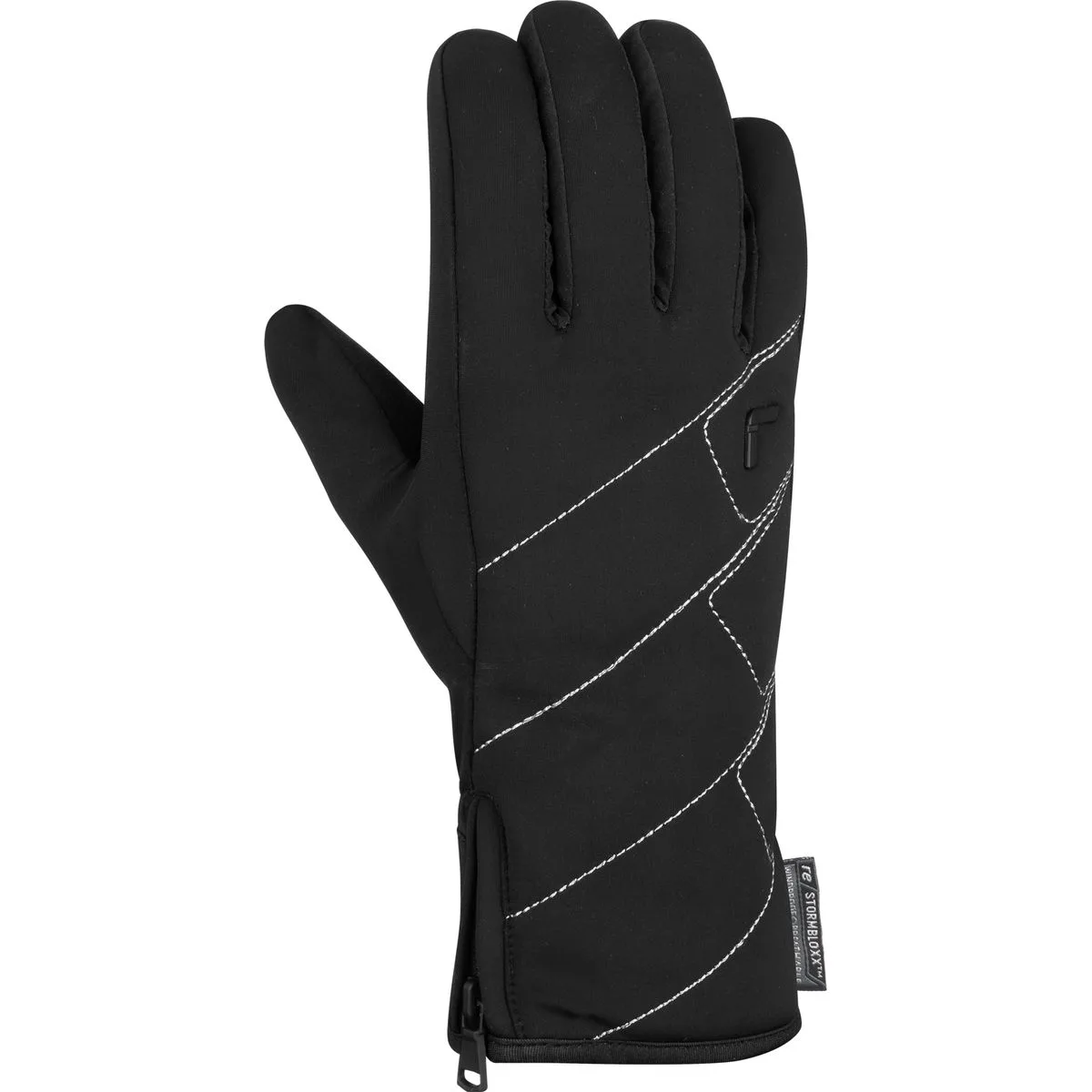 Loredana Stormbloxx™ Touch-Tec™ Damen Fingerhandschuhe, silber 8.5
