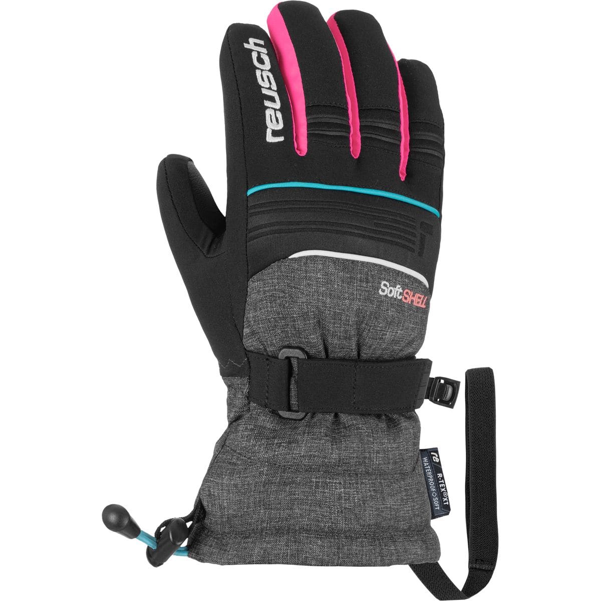 Kondor R-Tex® XT Kinder Fingerhandschuhe, schwarz 6,5