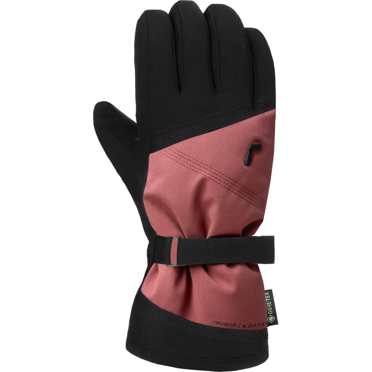 Susan GTX Damen Fingerhandschuhe, schwarz 7.5