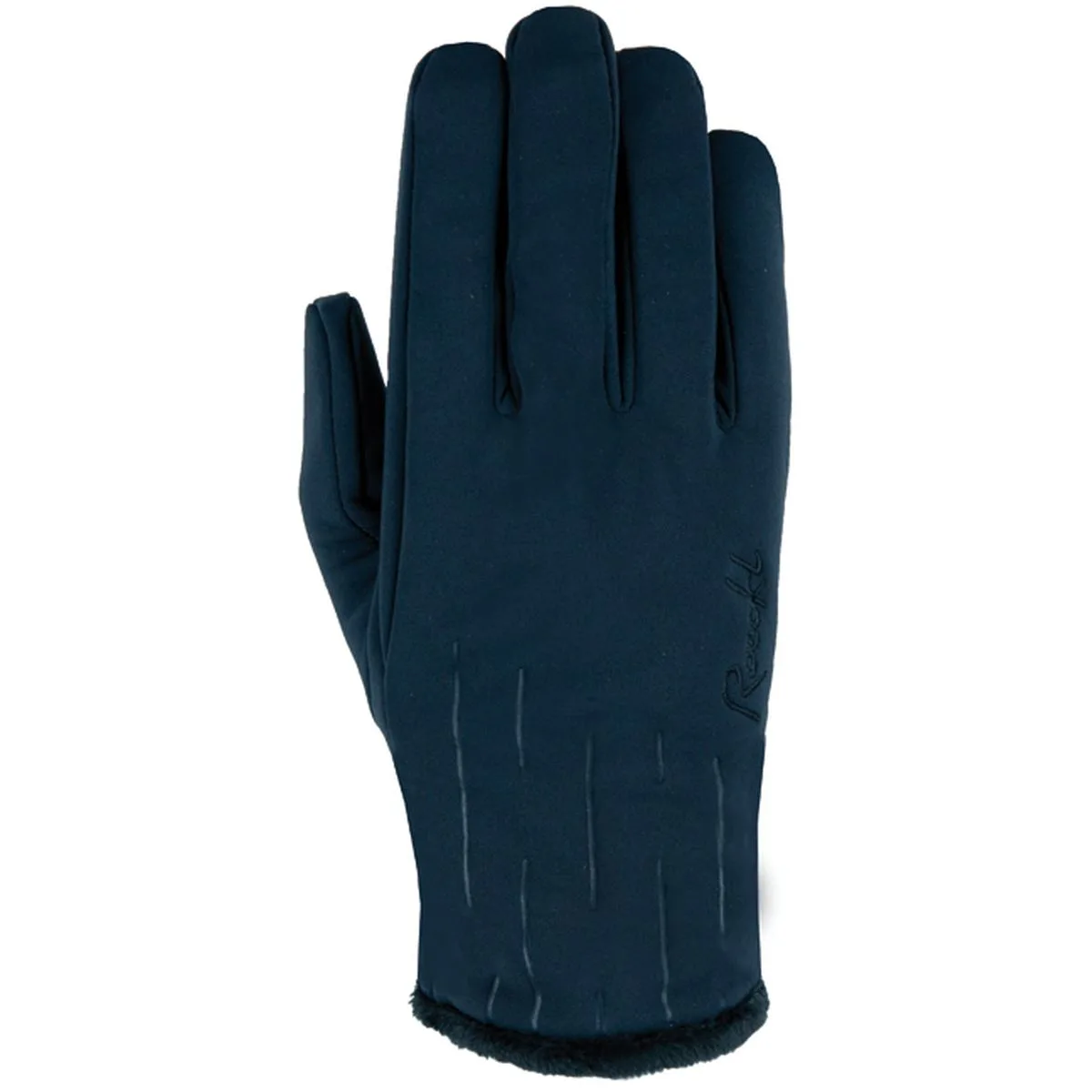 Kirchsee Damen Fingerhandschuhe, schwarz 6.5