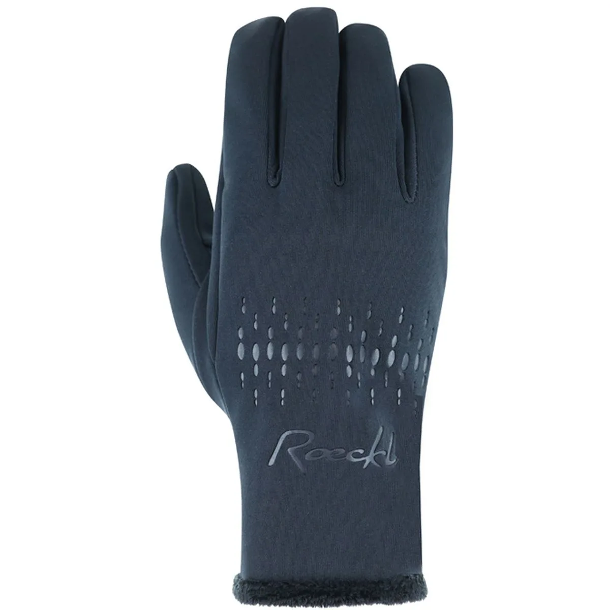 Kirchsee 2 Damen Fingerhandschuhe, schwarz 8,5